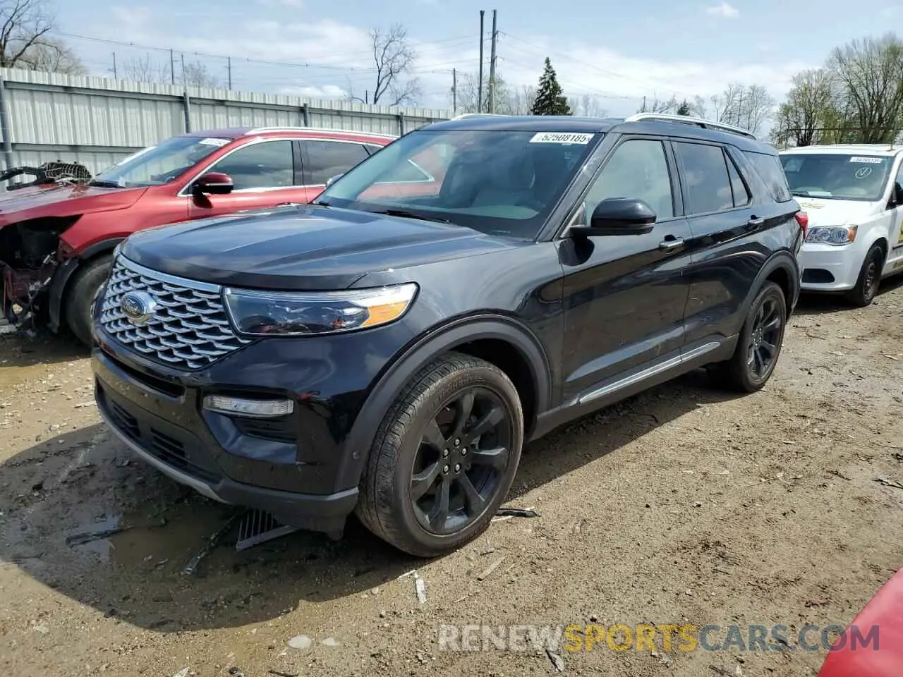 1 Photograph of a damaged car 1FM5K8HC0LGC74352 FORD EXPLORER 2020