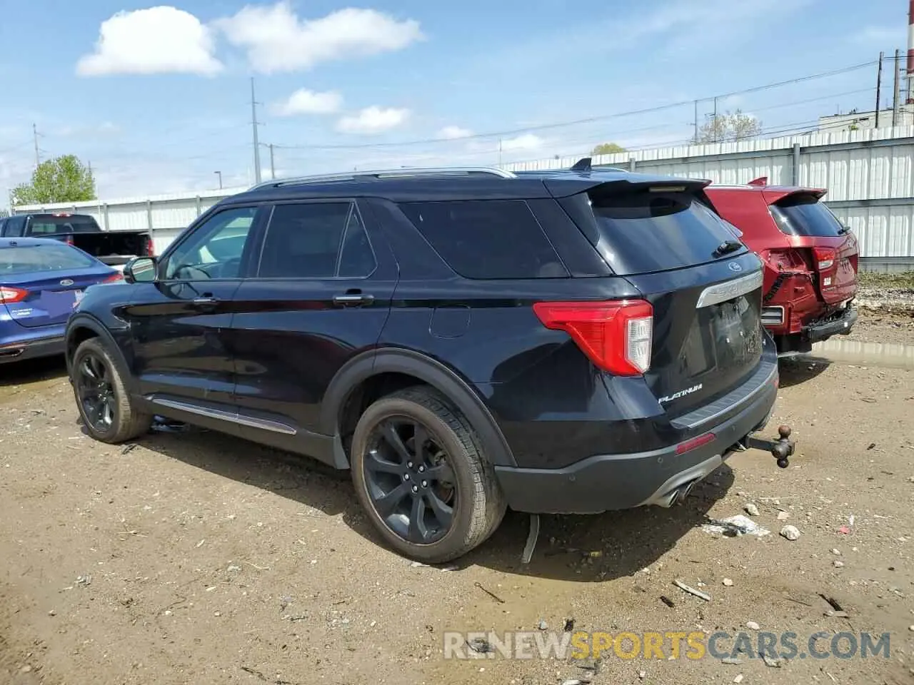 2 Photograph of a damaged car 1FM5K8HC0LGC74352 FORD EXPLORER 2020