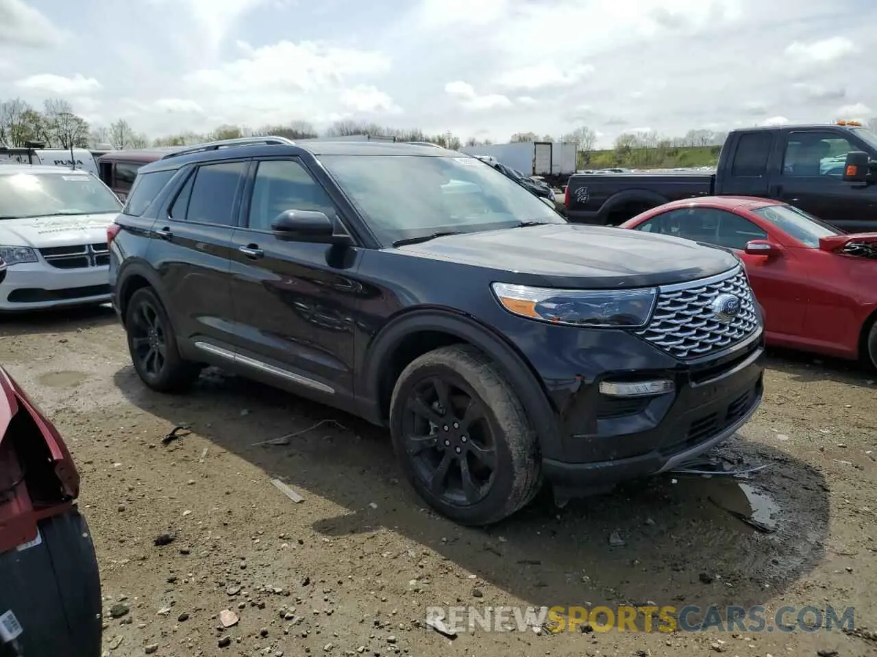 4 Photograph of a damaged car 1FM5K8HC0LGC74352 FORD EXPLORER 2020