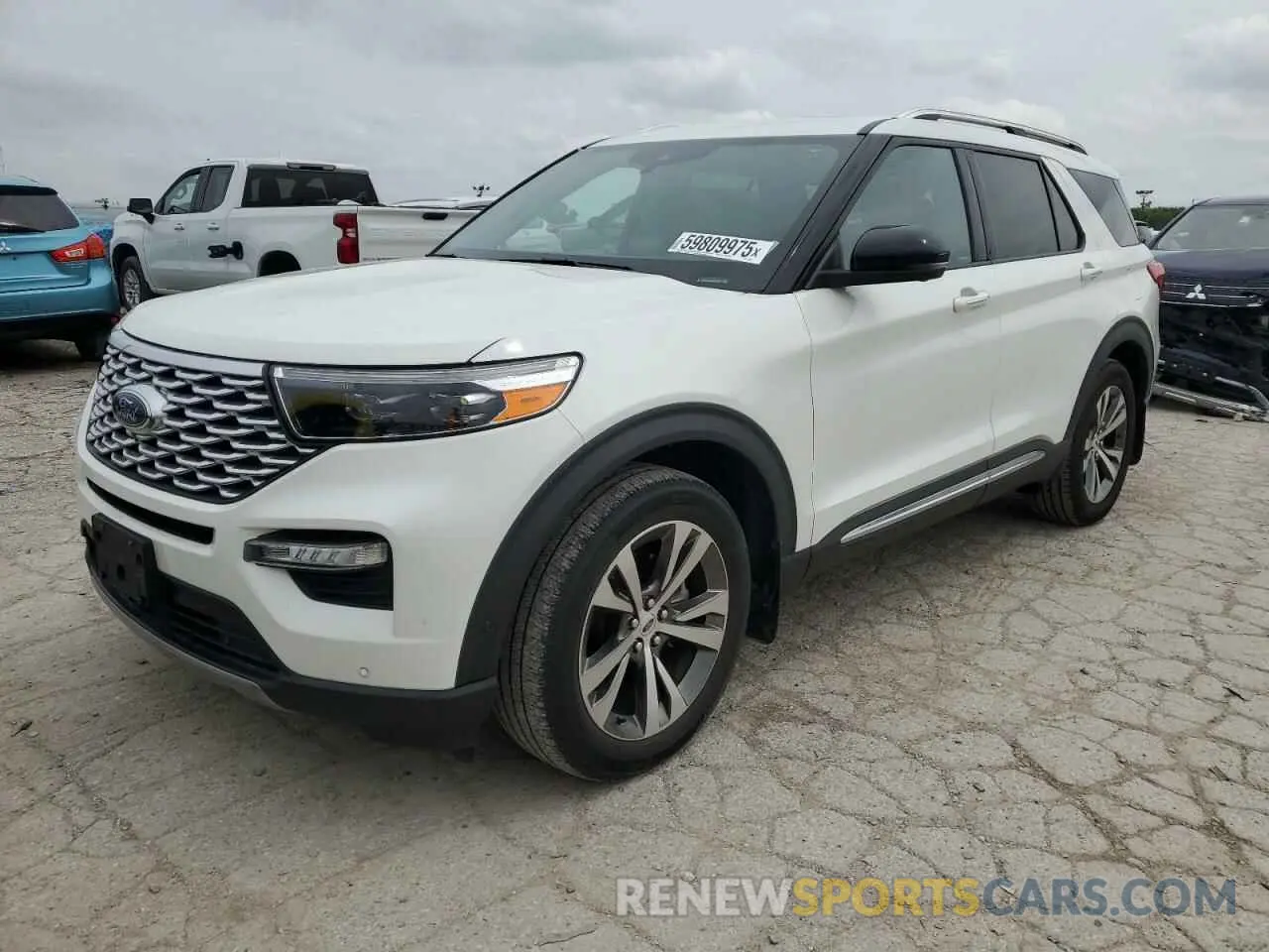 1 Photograph of a damaged car 1FM5K8HC1LGA13358 FORD EXPLORER 2020