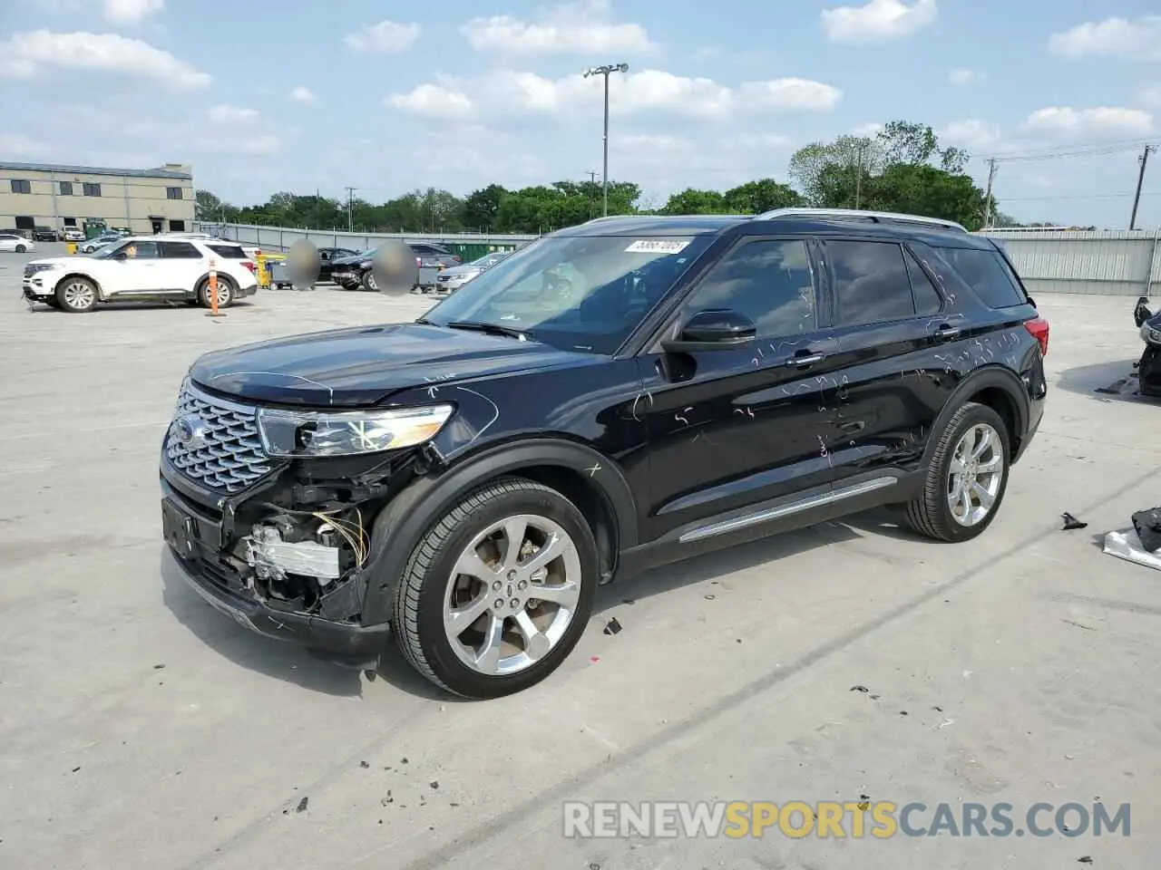 1 Photograph of a damaged car 1FM5K8HC1LGA26482 FORD EXPLORER 2020