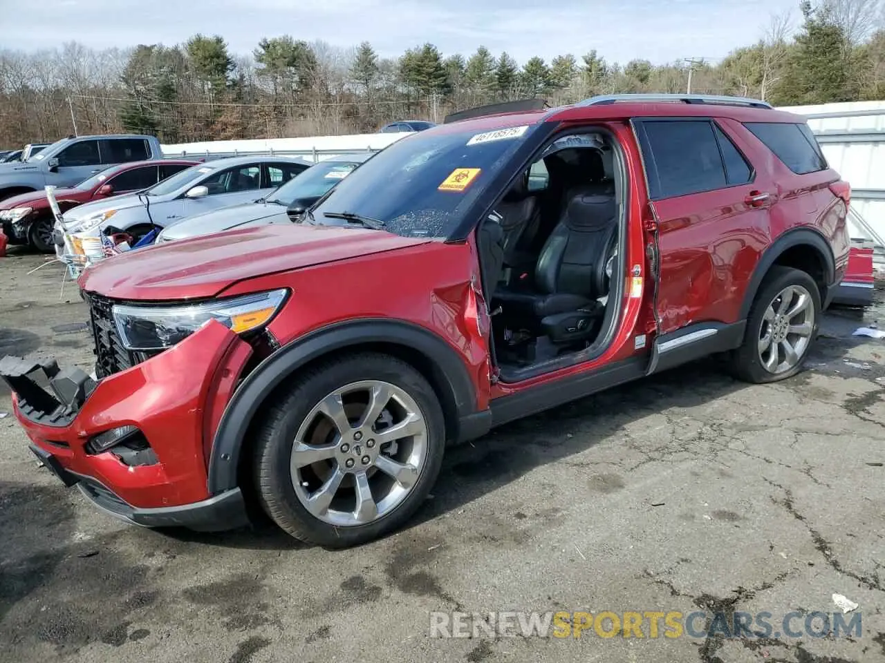 1 Photograph of a damaged car 1FM5K8HC1LGA45999 FORD EXPLORER 2020