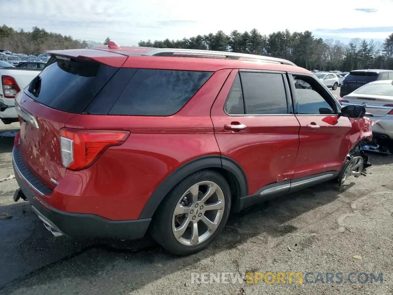 3 Photograph of a damaged car 1FM5K8HC1LGA45999 FORD EXPLORER 2020