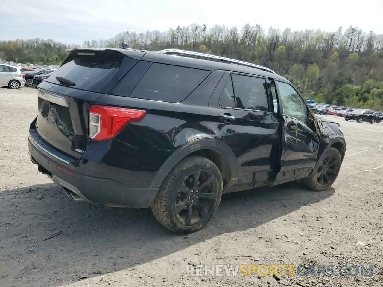 3 Photograph of a damaged car 1FM5K8HC4LGC88156 FORD EXPLORER 2020