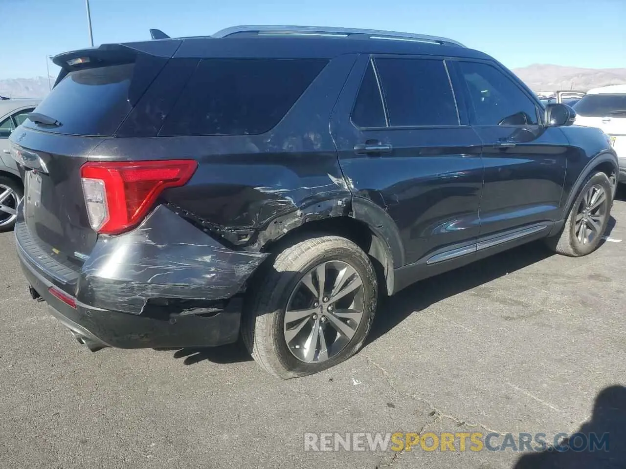 3 Photograph of a damaged car 1FM5K8HC5LGA28526 FORD EXPLORER 2020