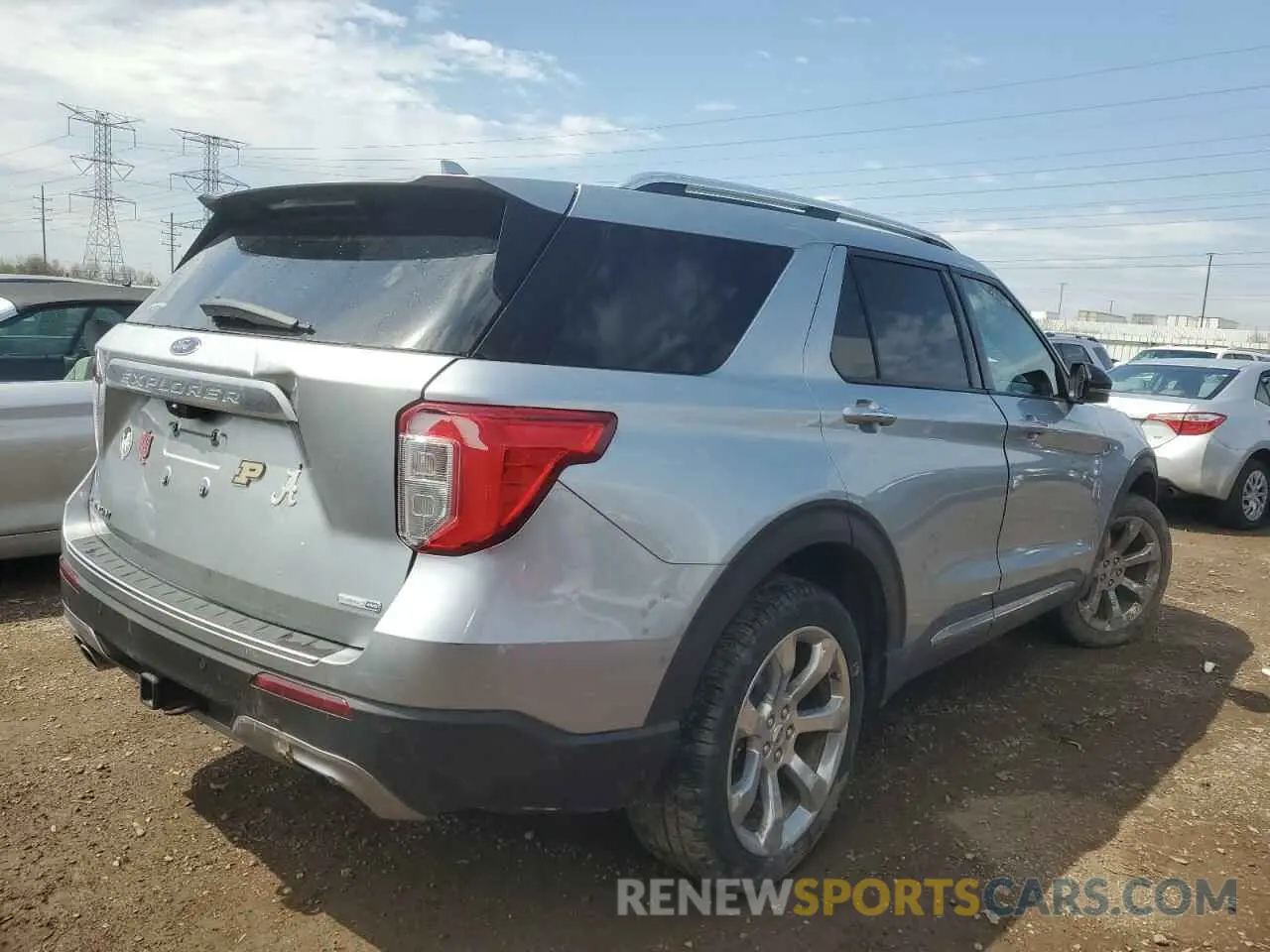 3 Photograph of a damaged car 1FM5K8HC6LGA35713 FORD EXPLORER 2020