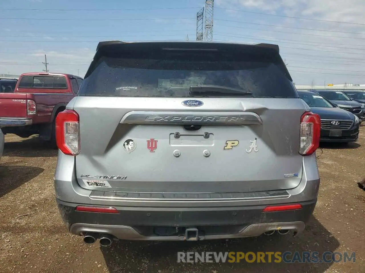 6 Photograph of a damaged car 1FM5K8HC6LGA35713 FORD EXPLORER 2020