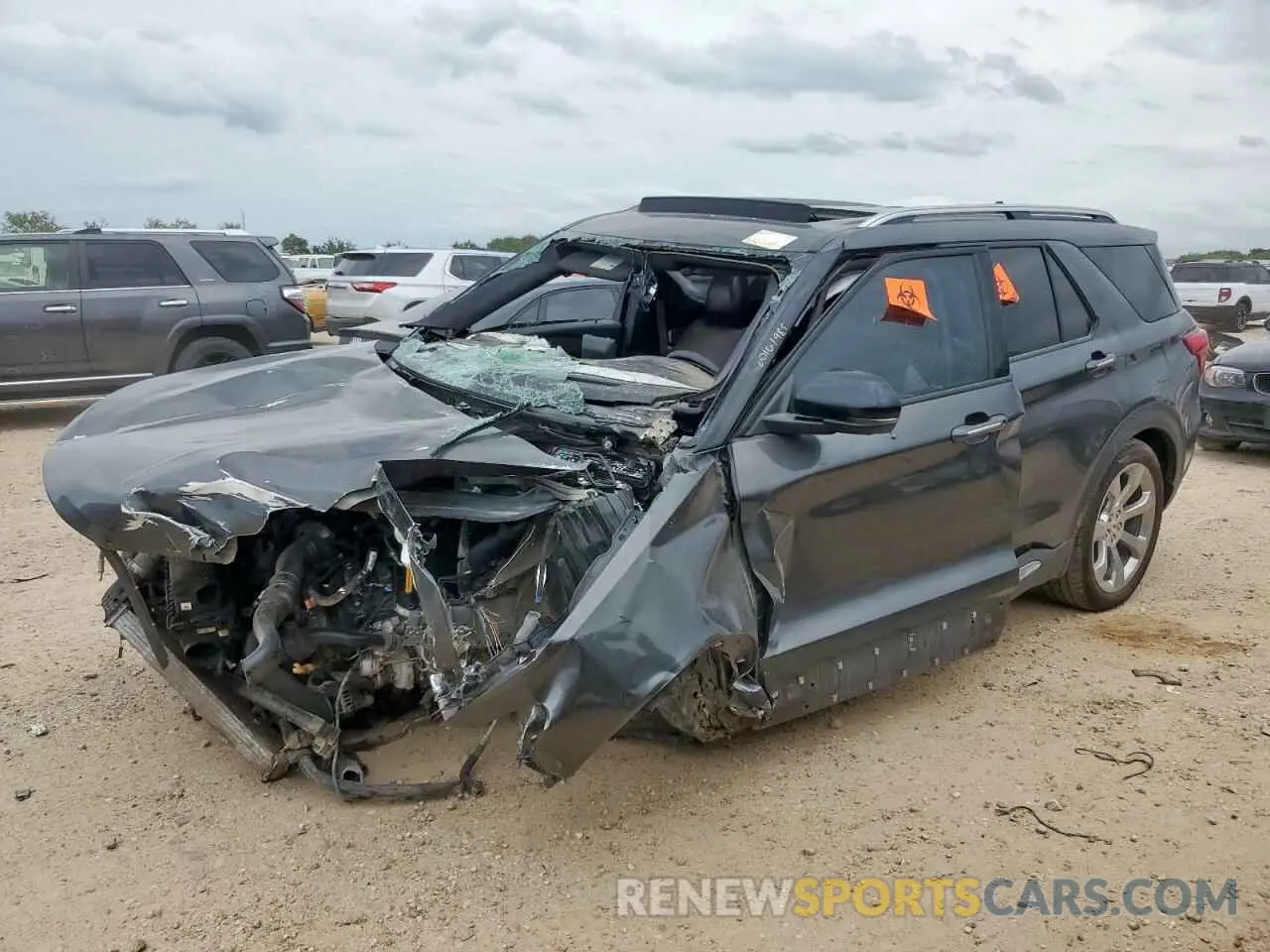 1 Photograph of a damaged car 1FM5K8HC7LGA27300 FORD EXPLORER 2020
