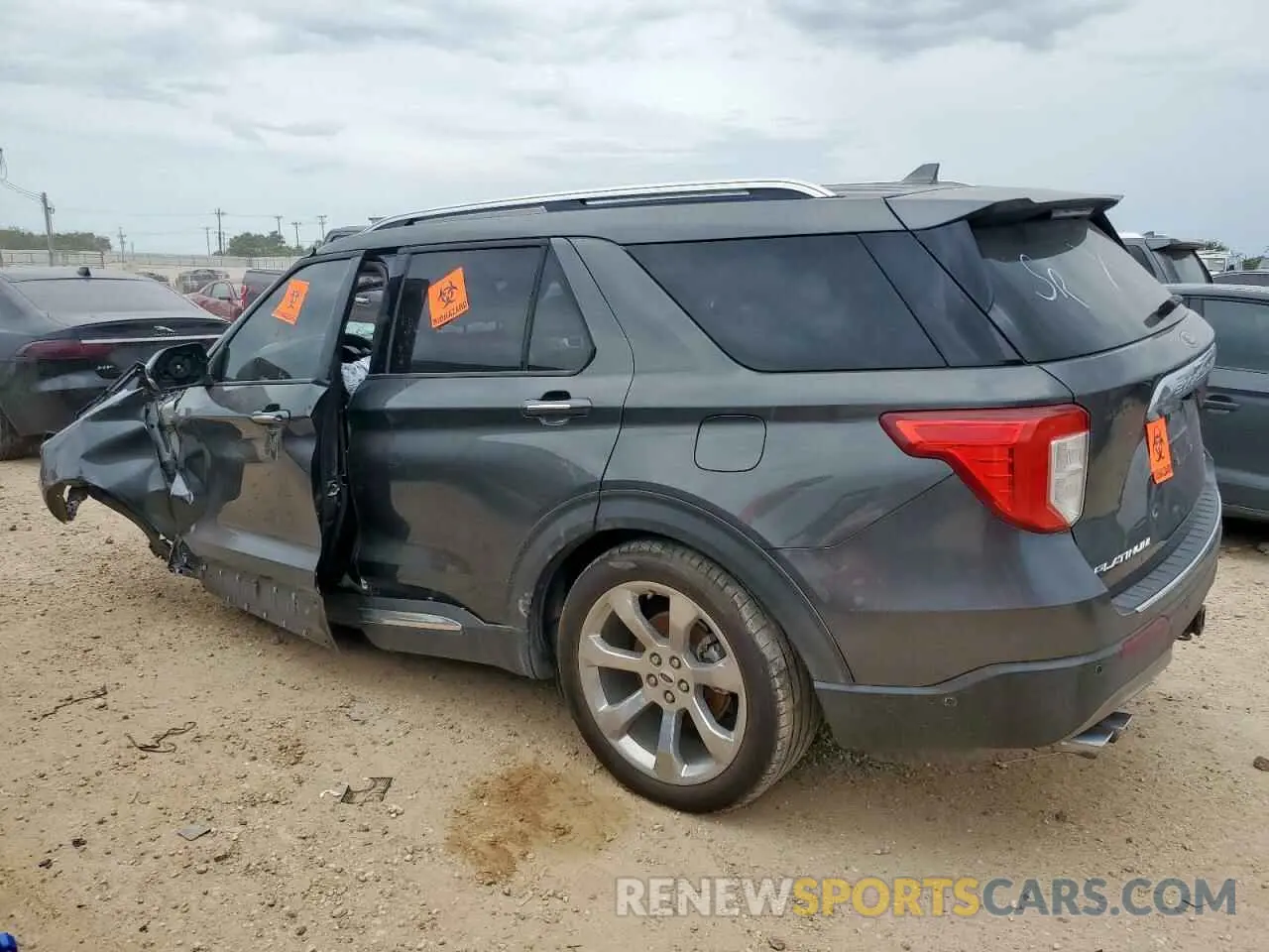 2 Photograph of a damaged car 1FM5K8HC7LGA27300 FORD EXPLORER 2020