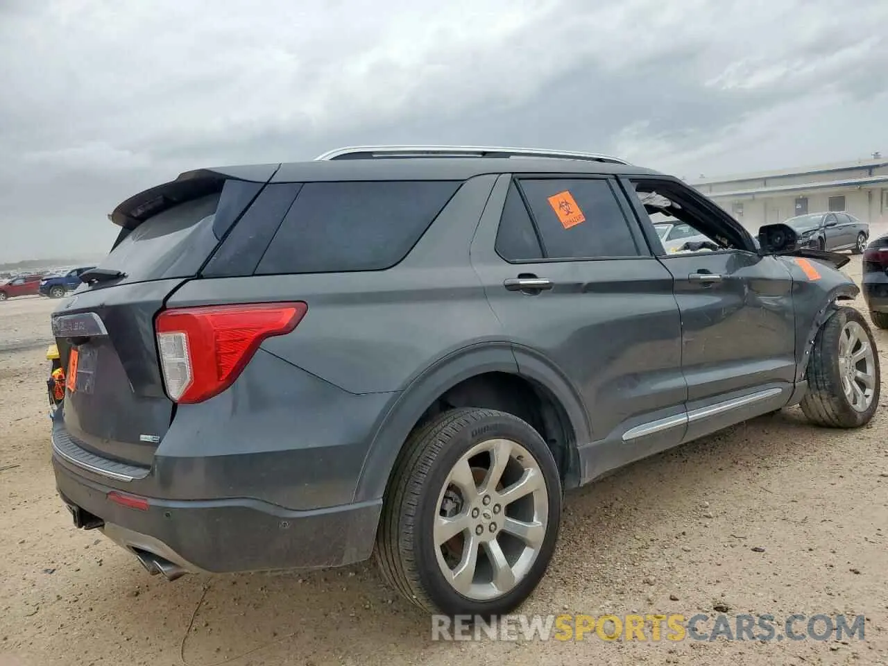 3 Photograph of a damaged car 1FM5K8HC7LGA27300 FORD EXPLORER 2020
