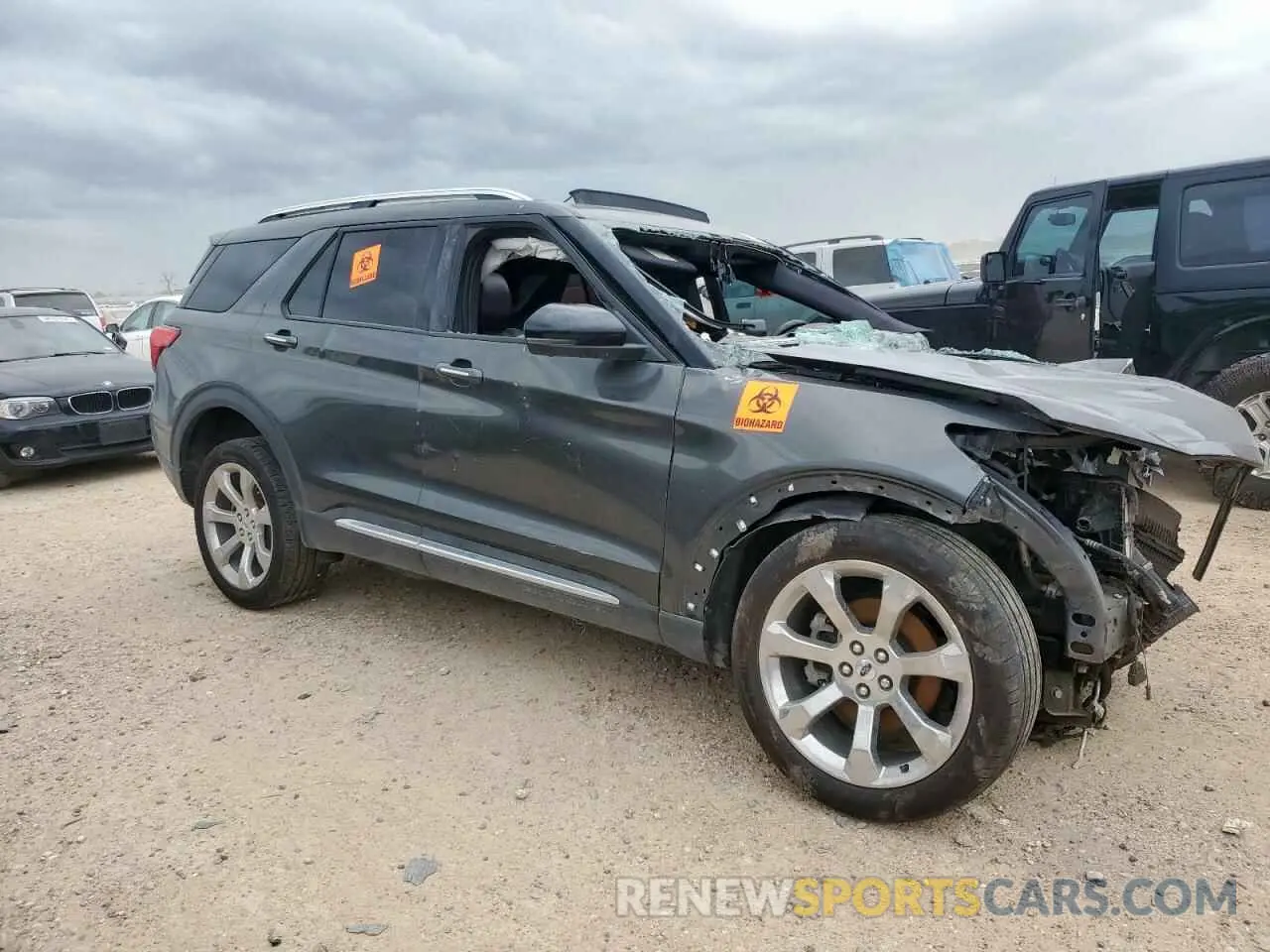 4 Photograph of a damaged car 1FM5K8HC7LGA27300 FORD EXPLORER 2020