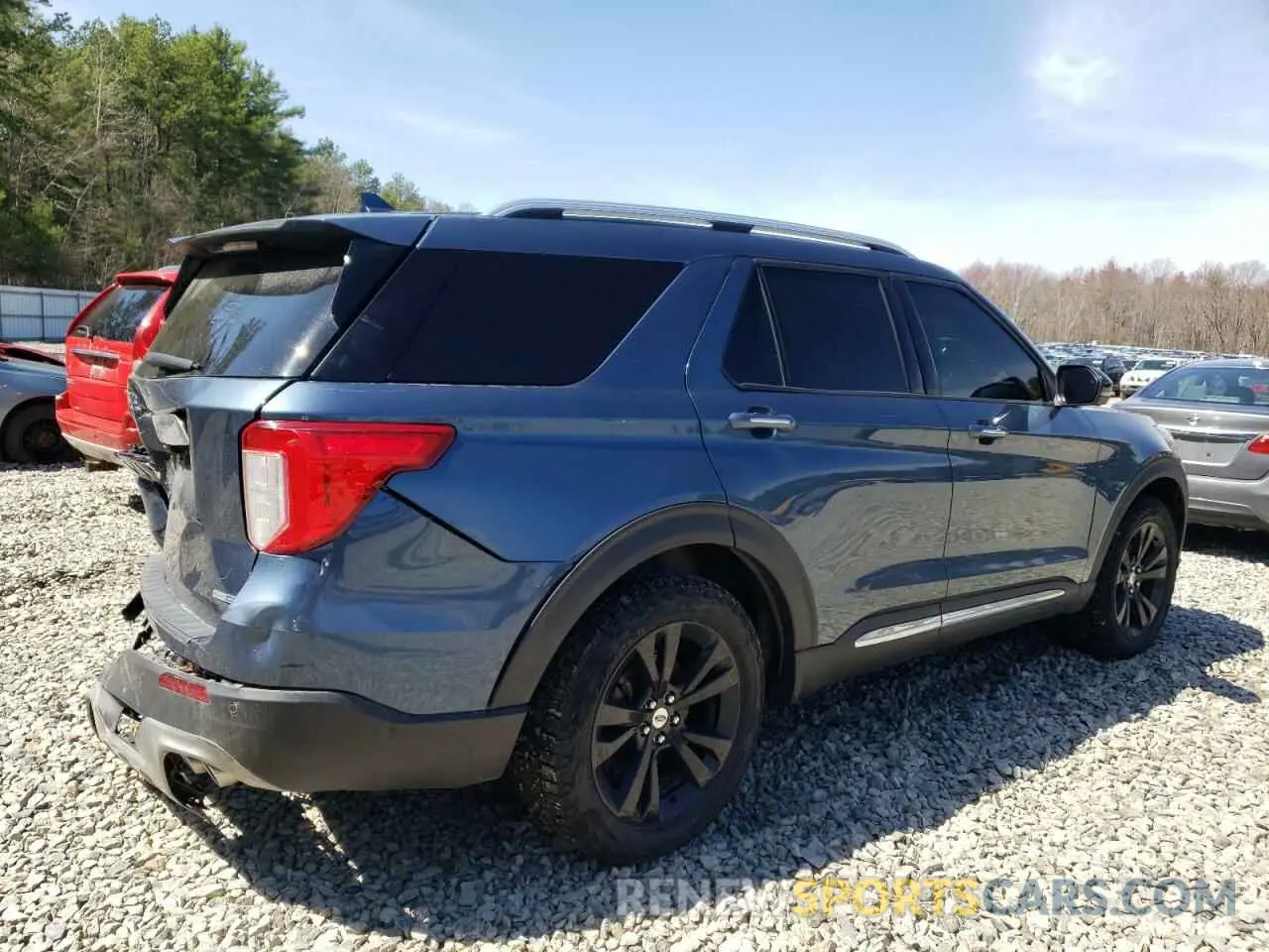 3 Photograph of a damaged car 1FM5K8HC8LGA87294 FORD EXPLORER 2020