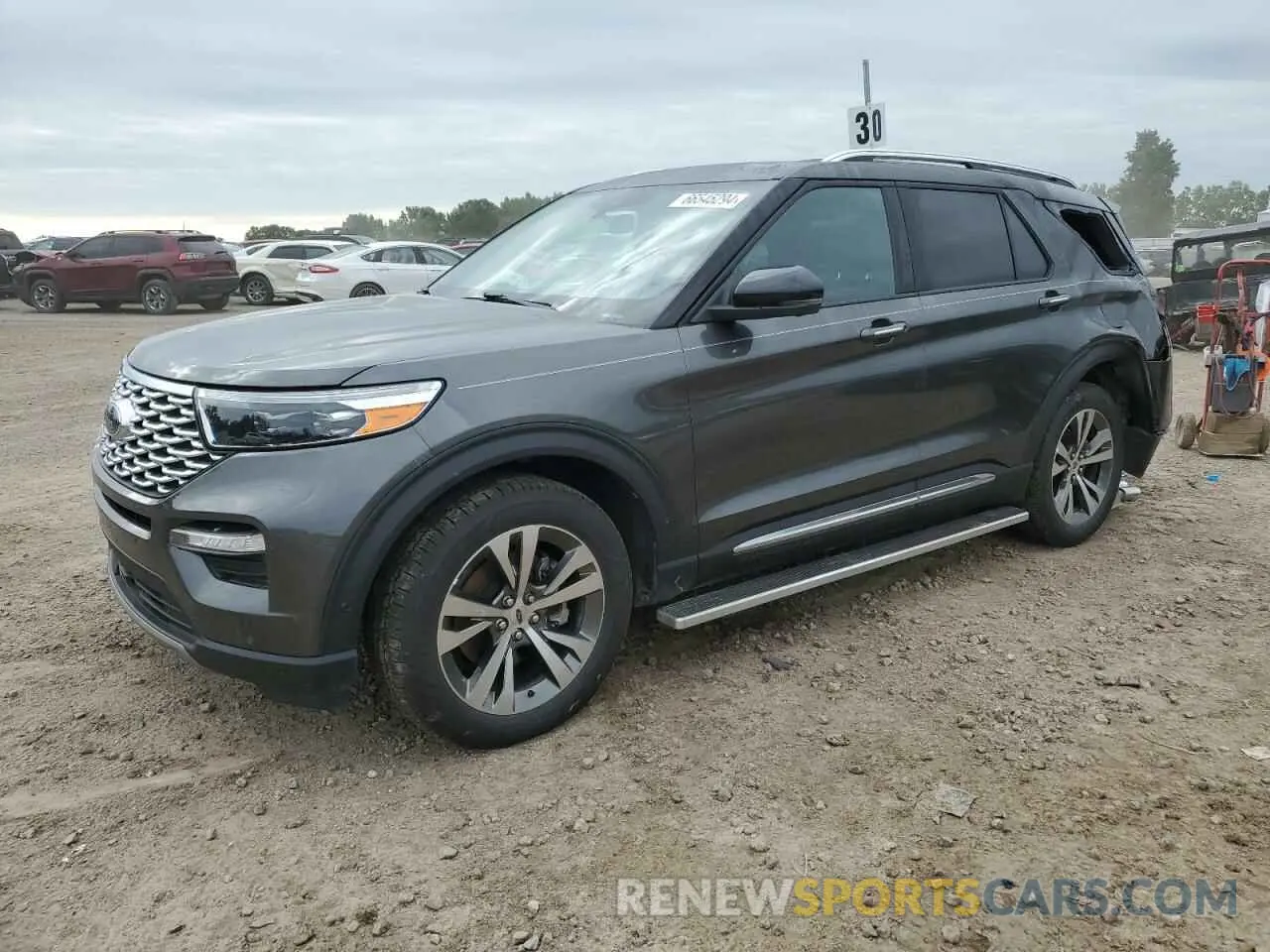 1 Photograph of a damaged car 1FM5K8HC8LGA90860 FORD EXPLORER 2020