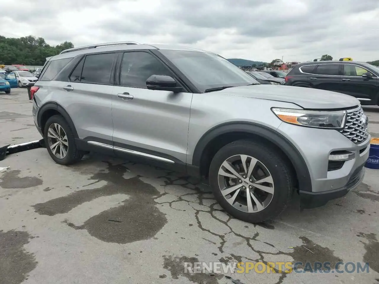 4 Photograph of a damaged car 1FM5K8HC9LGA43773 FORD EXPLORER 2020