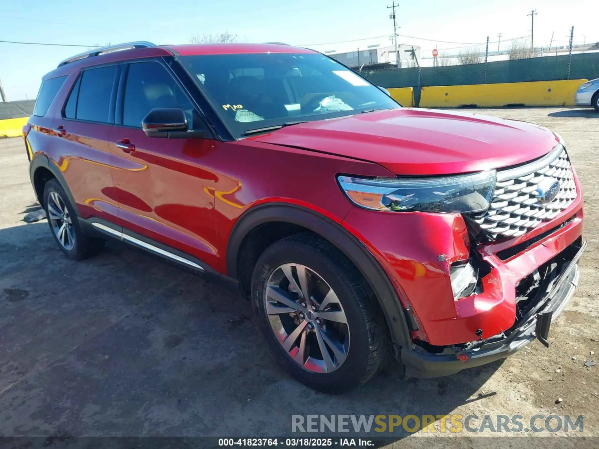 1 Photograph of a damaged car 1FM5K8HCXLGA82209 FORD EXPLORER 2020