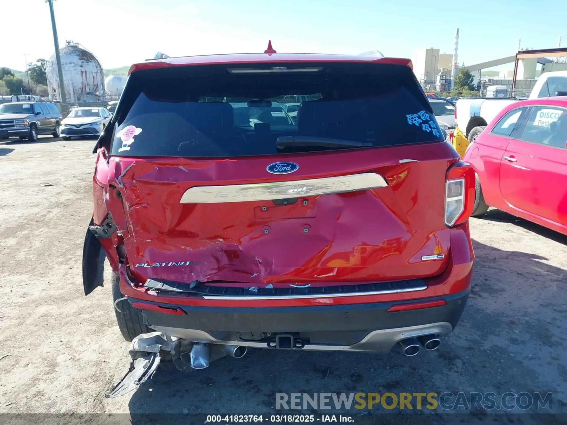 17 Photograph of a damaged car 1FM5K8HCXLGA82209 FORD EXPLORER 2020