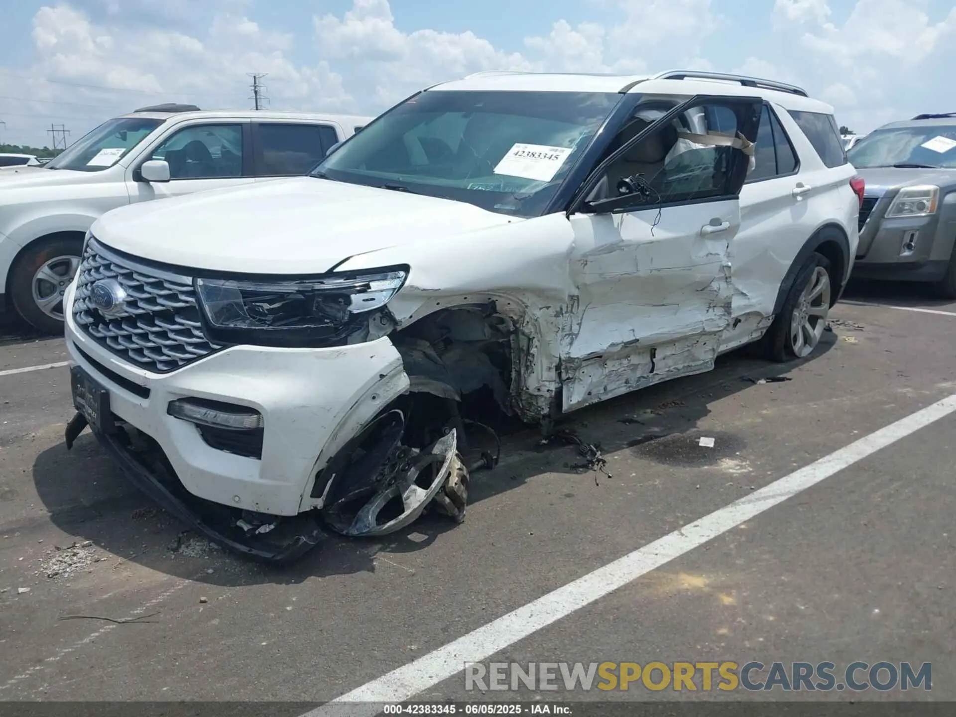 2 Photograph of a damaged car 1FM5K8HCXLGB45969 FORD EXPLORER 2020