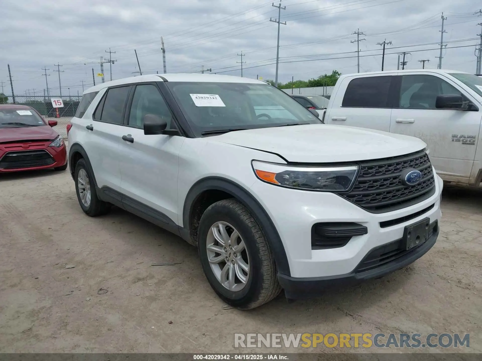 1 Photograph of a damaged car 1FMSK7BH5LGC00720 FORD EXPLORER 2020