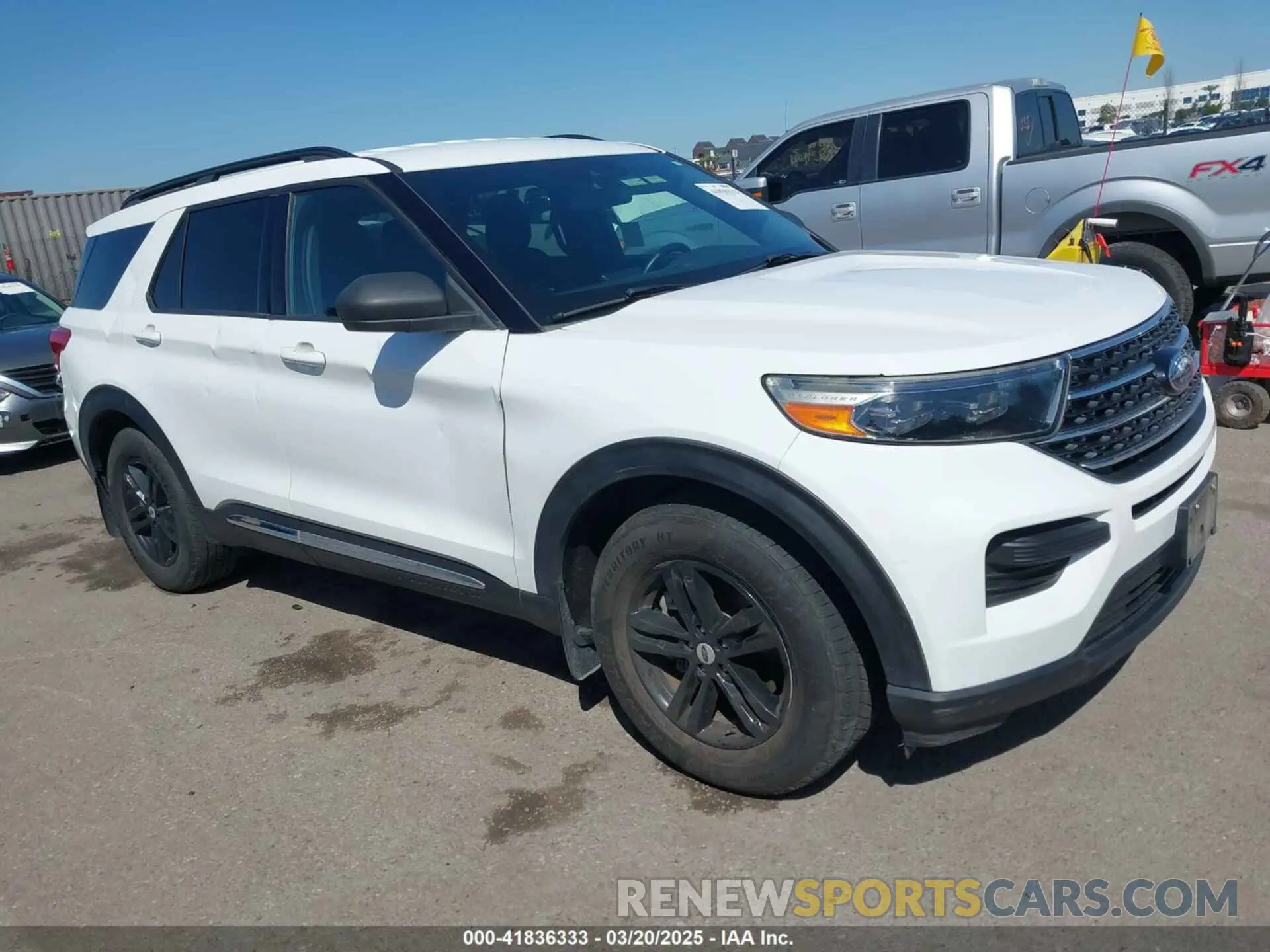 1 Photograph of a damaged car 1FMSK7DH0LGA56278 FORD EXPLORER 2020