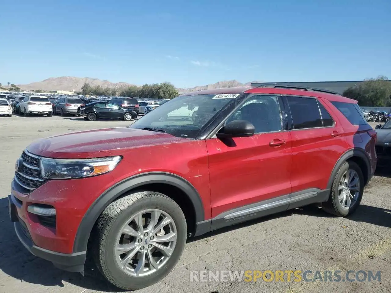 1 Photograph of a damaged car 1FMSK7DH0LGB36177 FORD EXPLORER 2020