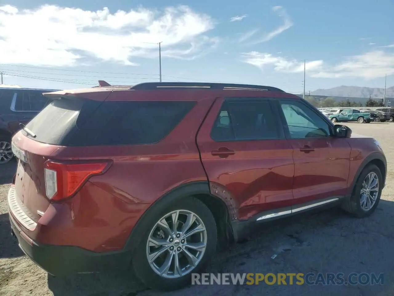 3 Photograph of a damaged car 1FMSK7DH0LGB36177 FORD EXPLORER 2020