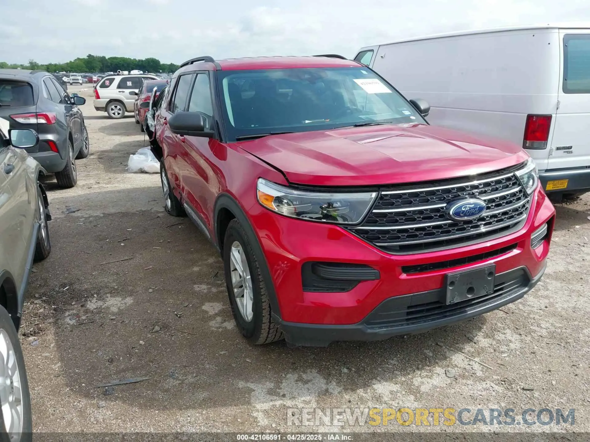 1 Photograph of a damaged car 1FMSK7DH0LGD05100 FORD EXPLORER 2020