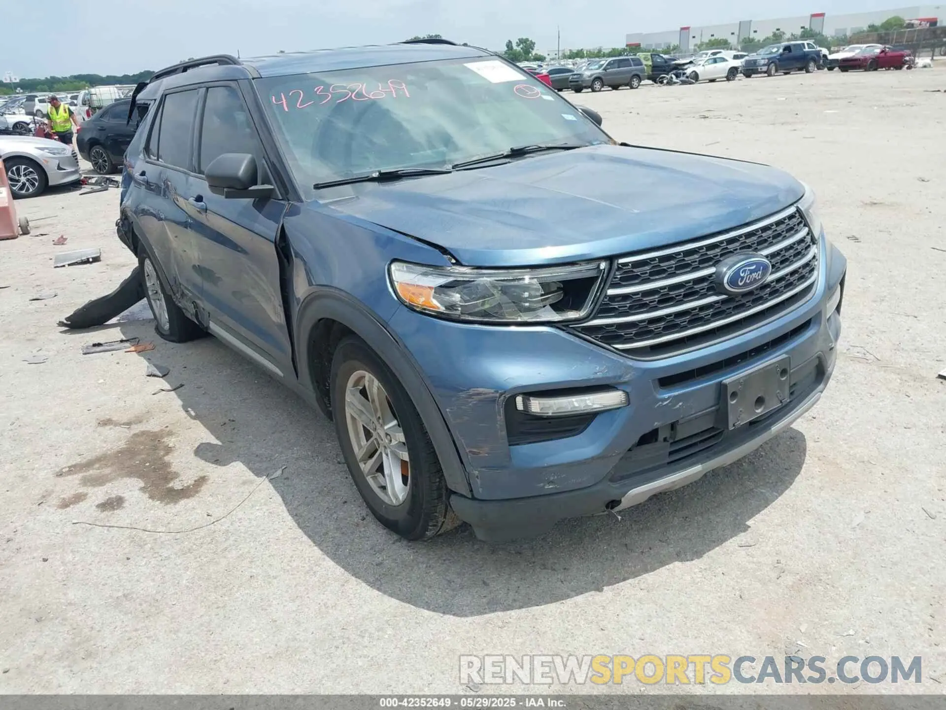 1 Photograph of a damaged car 1FMSK7DH1LGB20702 FORD EXPLORER 2020