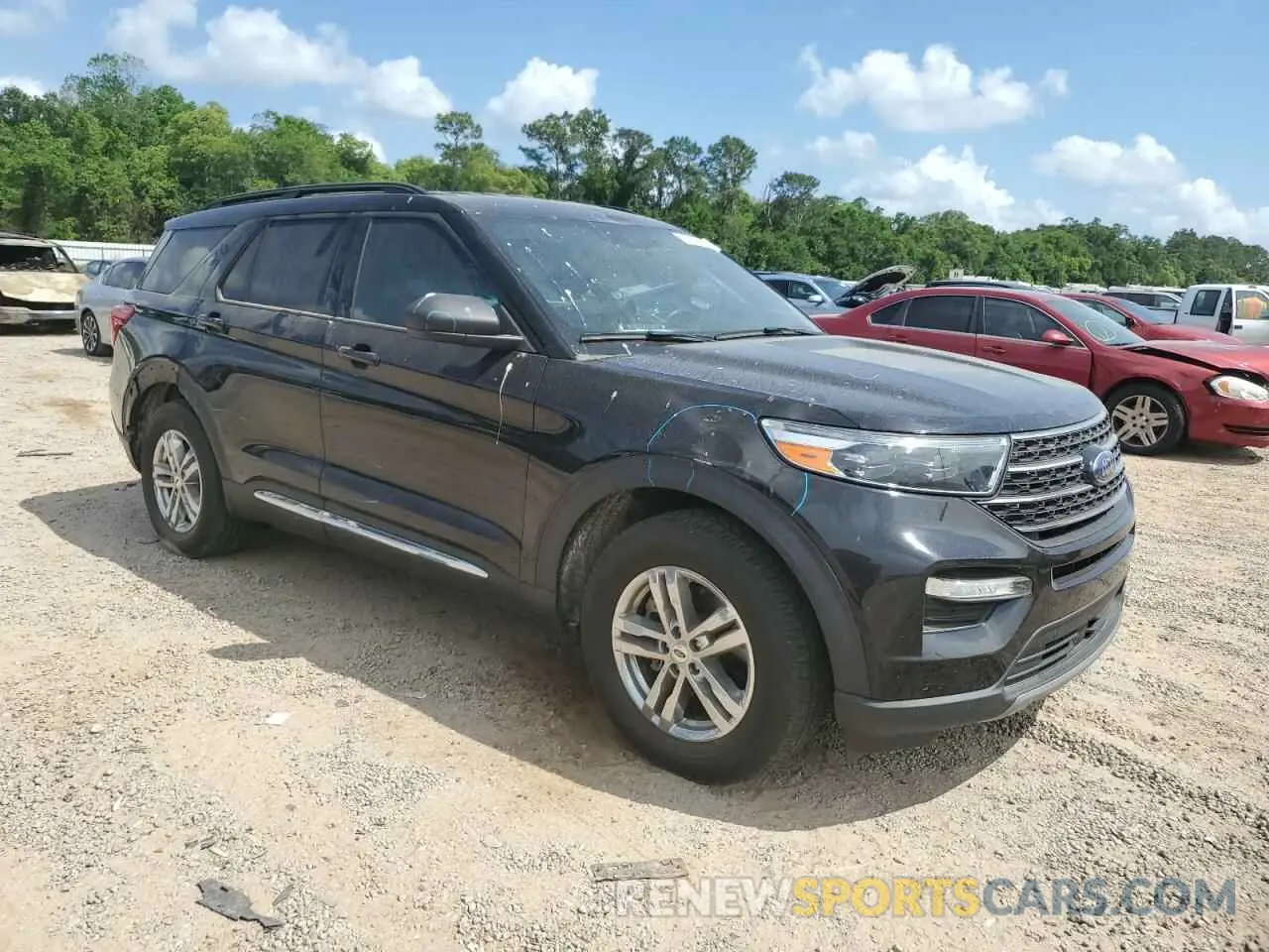 4 Photograph of a damaged car 1FMSK7DH1LGD16140 FORD EXPLORER 2020