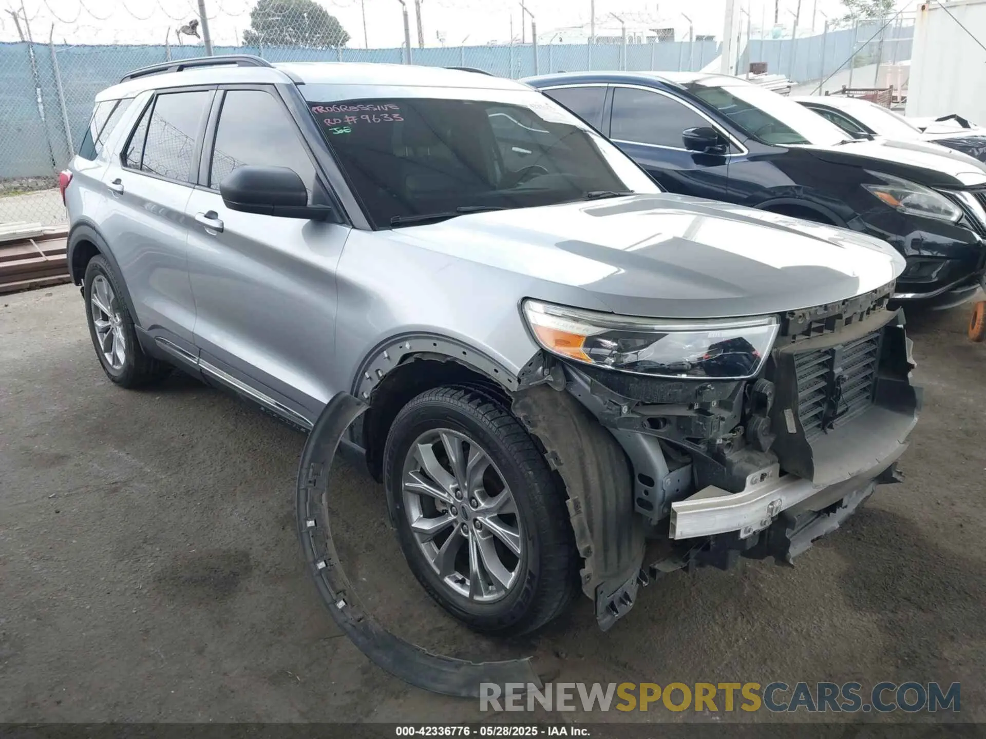 1 Photograph of a damaged car 1FMSK7DH2LGA17224 FORD EXPLORER 2020