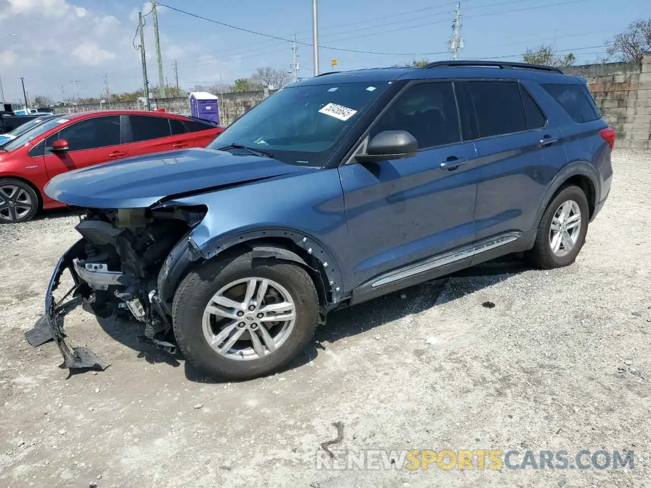 1 Photograph of a damaged car 1FMSK7DH2LGB63641 FORD EXPLORER 2020