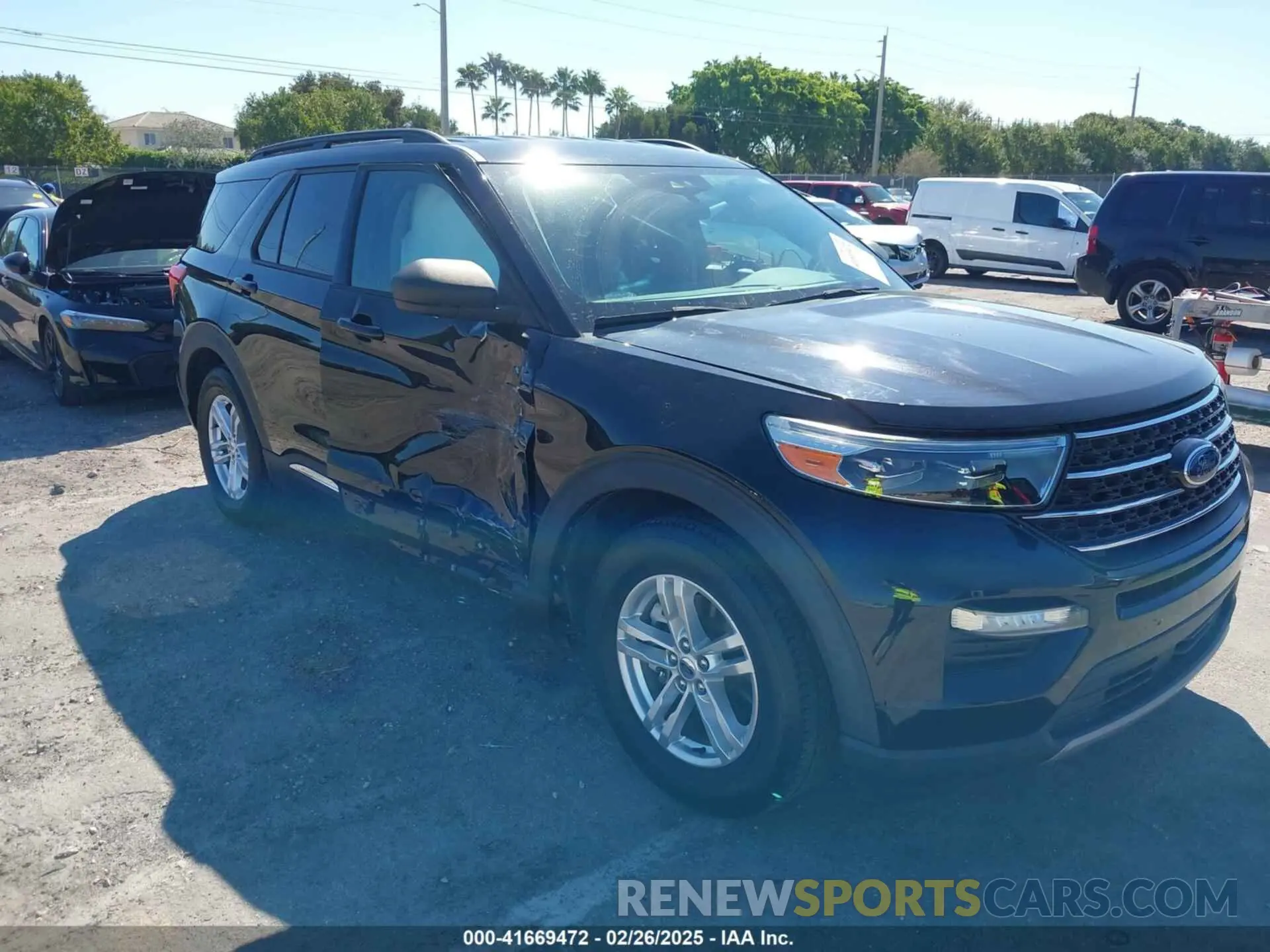 1 Photograph of a damaged car 1FMSK7DH2LGC22803 FORD EXPLORER 2020
