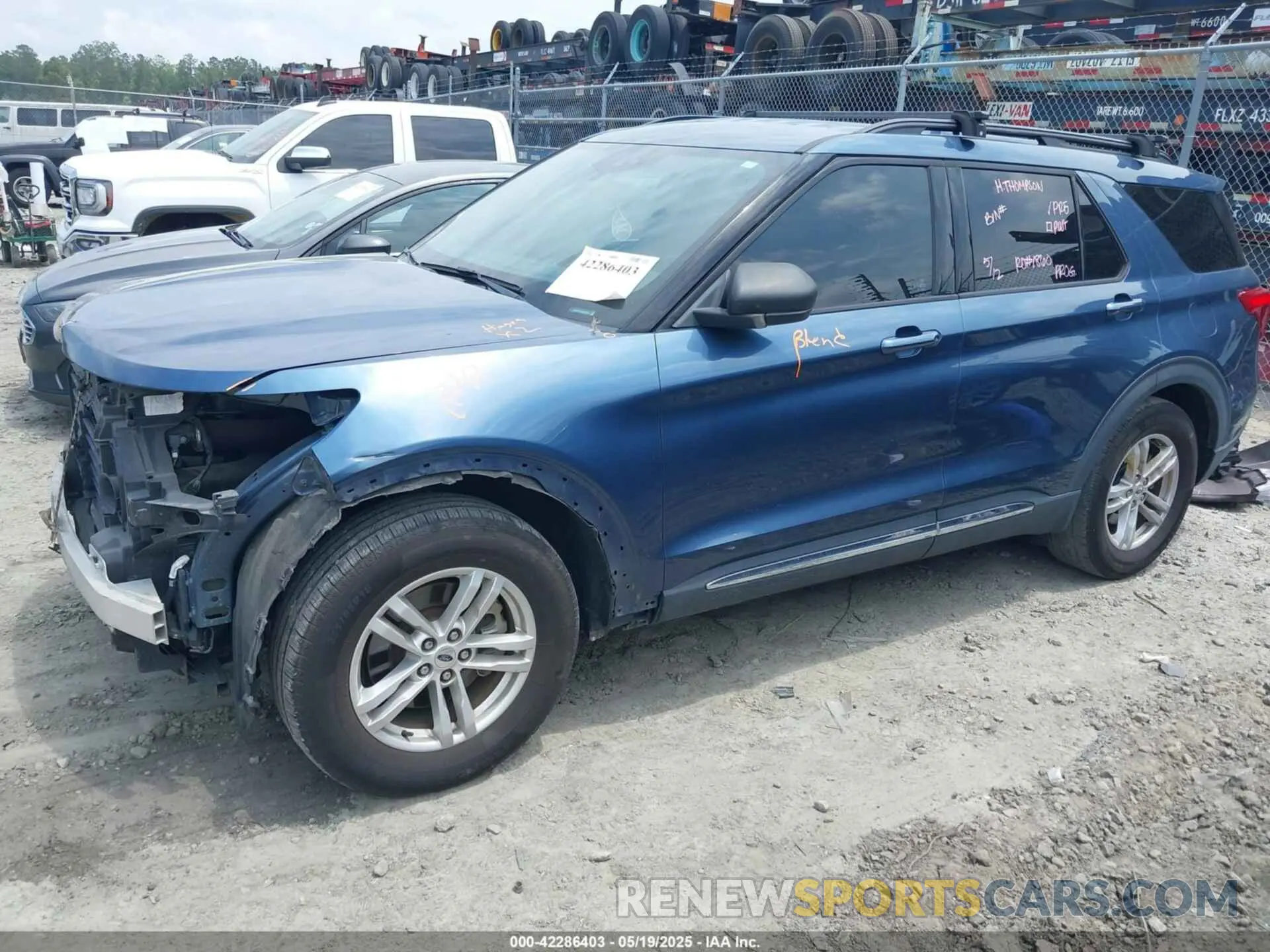 2 Photograph of a damaged car 1FMSK7DH3LGB54057 FORD EXPLORER 2020