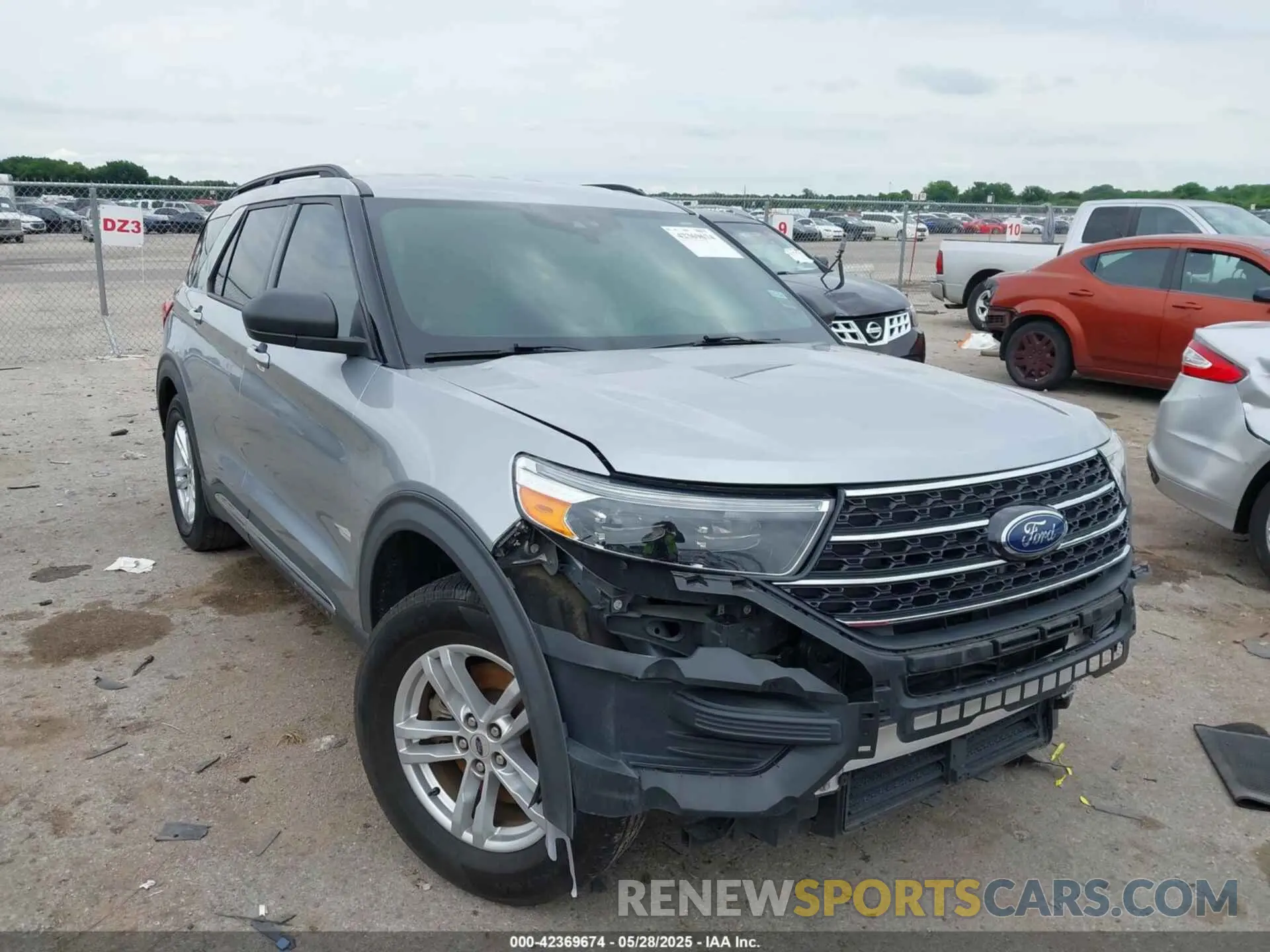 1 Photograph of a damaged car 1FMSK7DH4LGA20397 FORD EXPLORER 2020