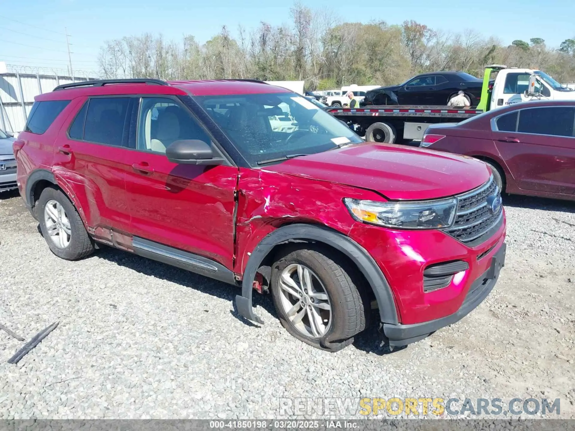1 Photograph of a damaged car 1FMSK7DH4LGB80098 FORD EXPLORER 2020