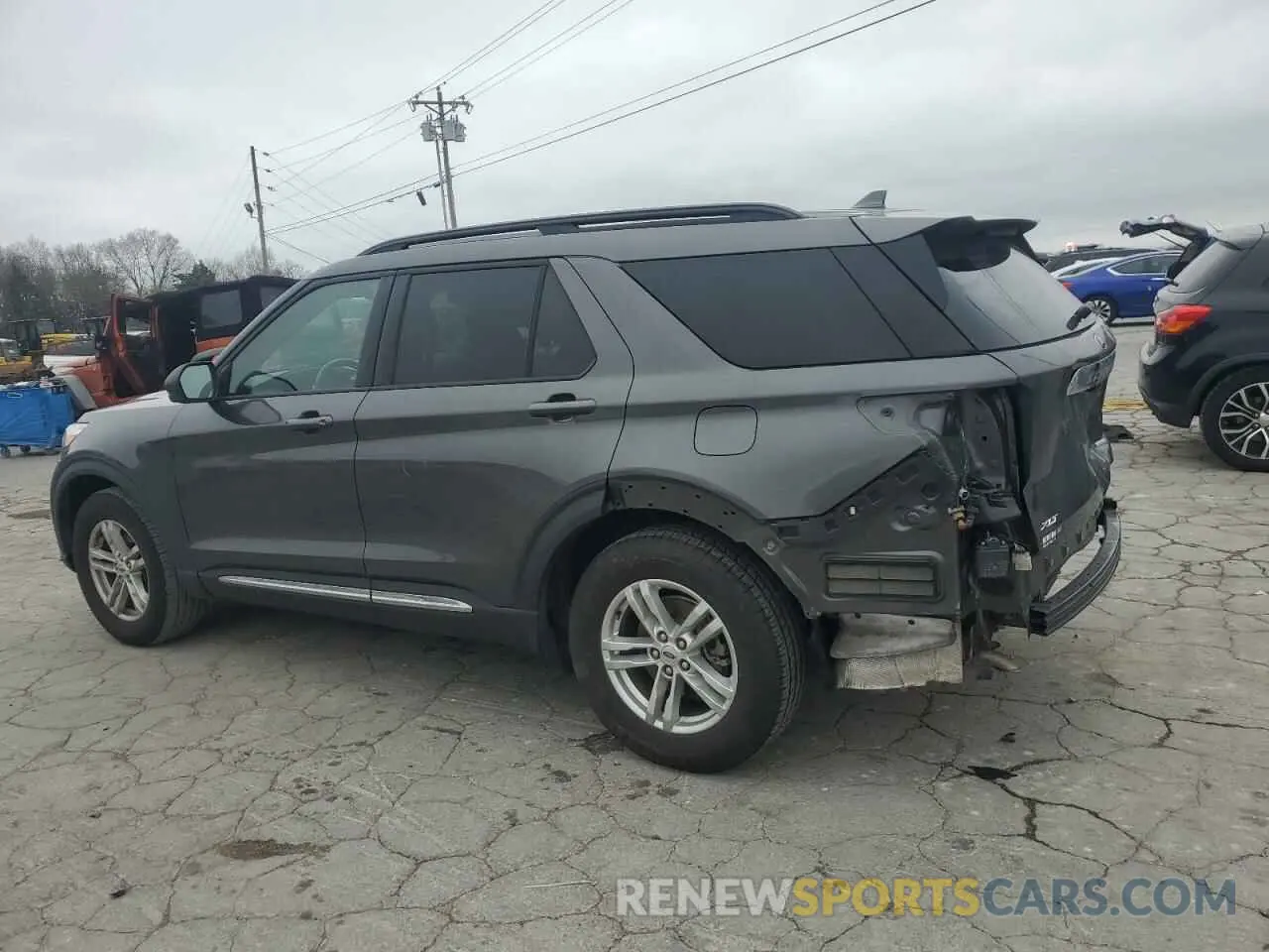 2 Photograph of a damaged car 1FMSK7DH4LGC41840 FORD EXPLORER 2020