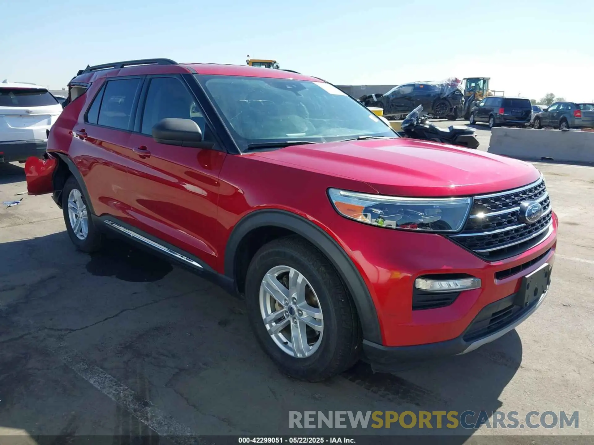 1 Photograph of a damaged car 1FMSK7DH5LGA61363 FORD EXPLORER 2020