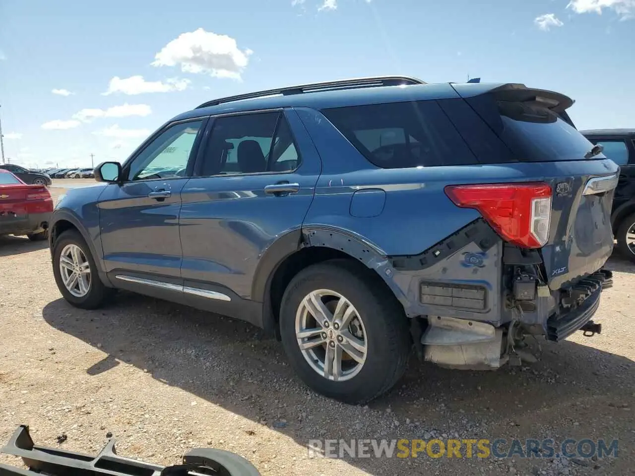 2 Photograph of a damaged car 1FMSK7DH5LGB92972 FORD EXPLORER 2020