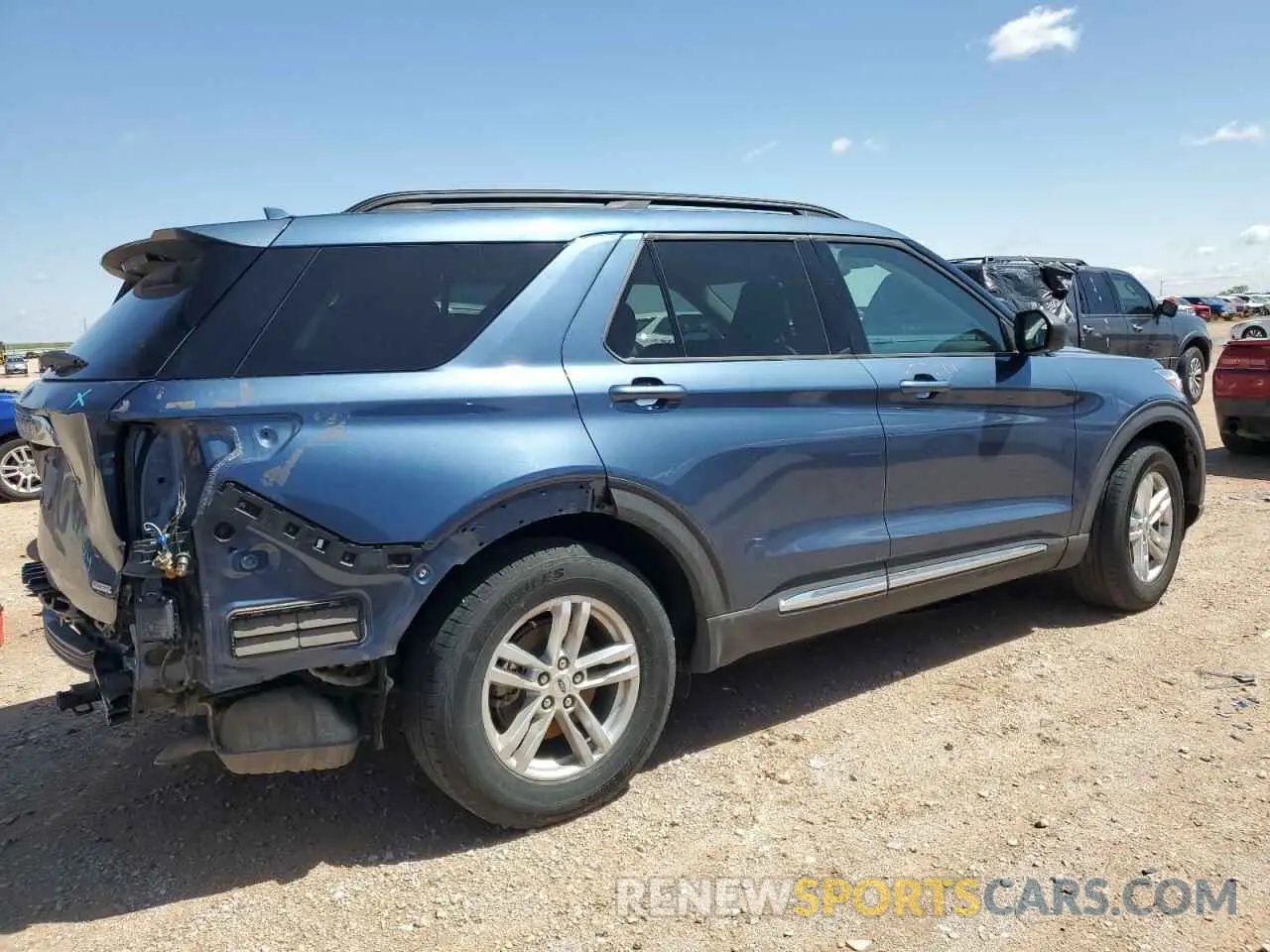 3 Photograph of a damaged car 1FMSK7DH5LGB92972 FORD EXPLORER 2020