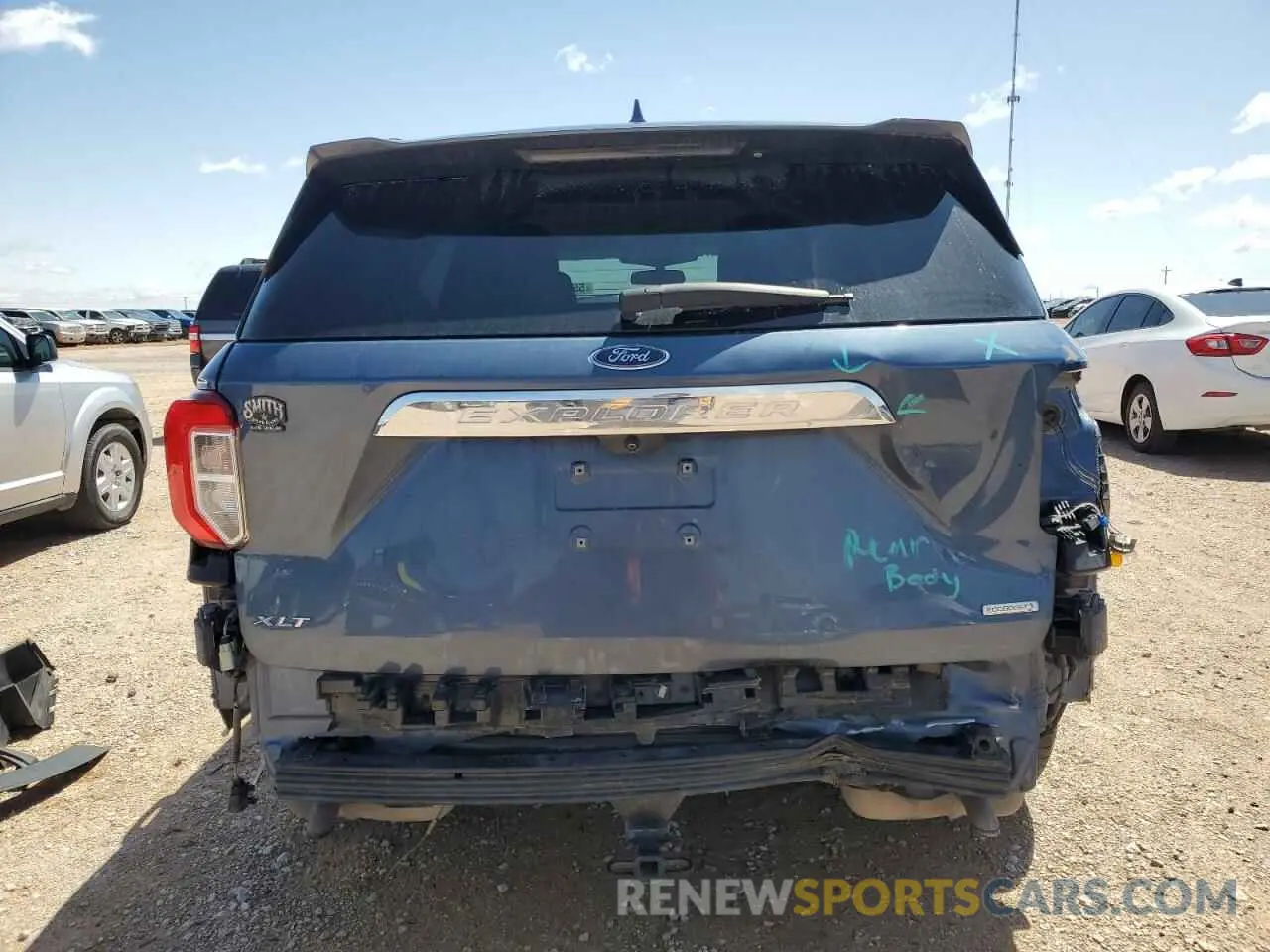 6 Photograph of a damaged car 1FMSK7DH5LGB92972 FORD EXPLORER 2020