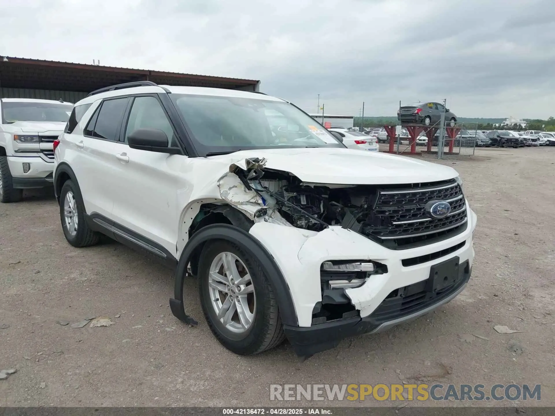 1 Photograph of a damaged car 1FMSK7DH6LGB47040 FORD EXPLORER 2020