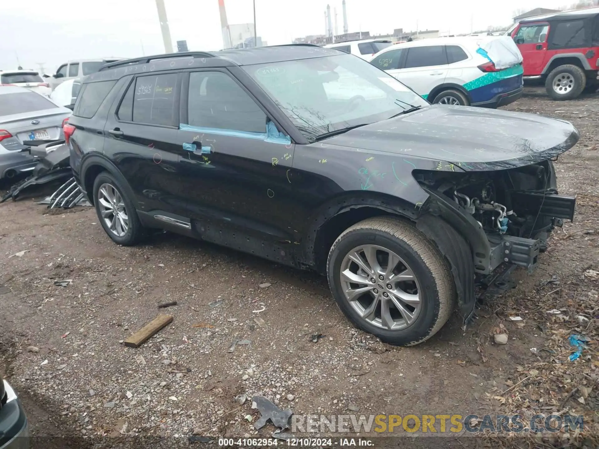 1 Photograph of a damaged car 1FMSK7DH7LGA60408 FORD EXPLORER 2020