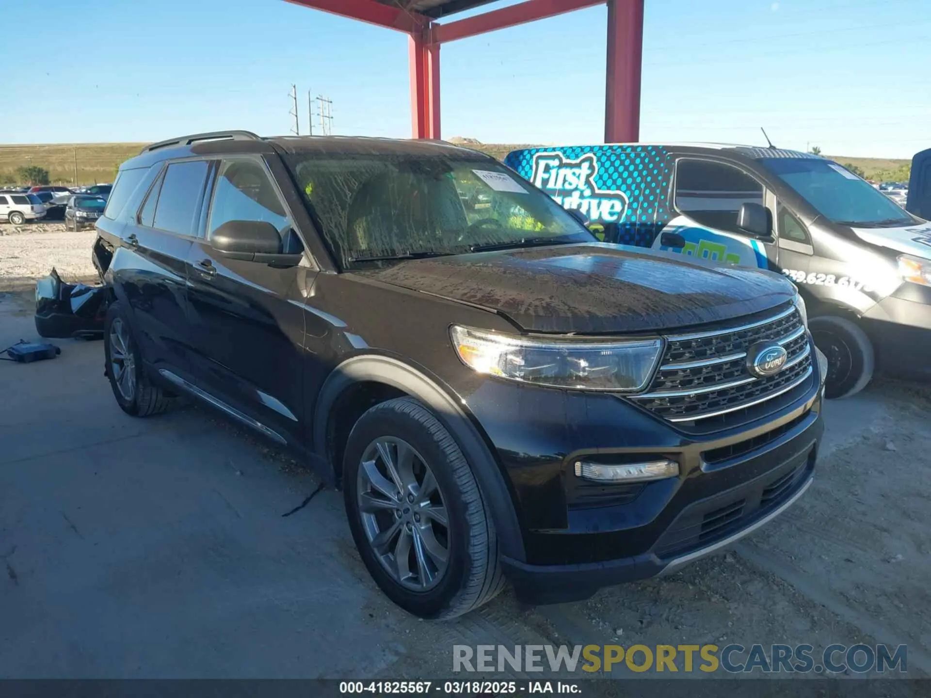 1 Photograph of a damaged car 1FMSK7DH8LGC73450 FORD EXPLORER 2020