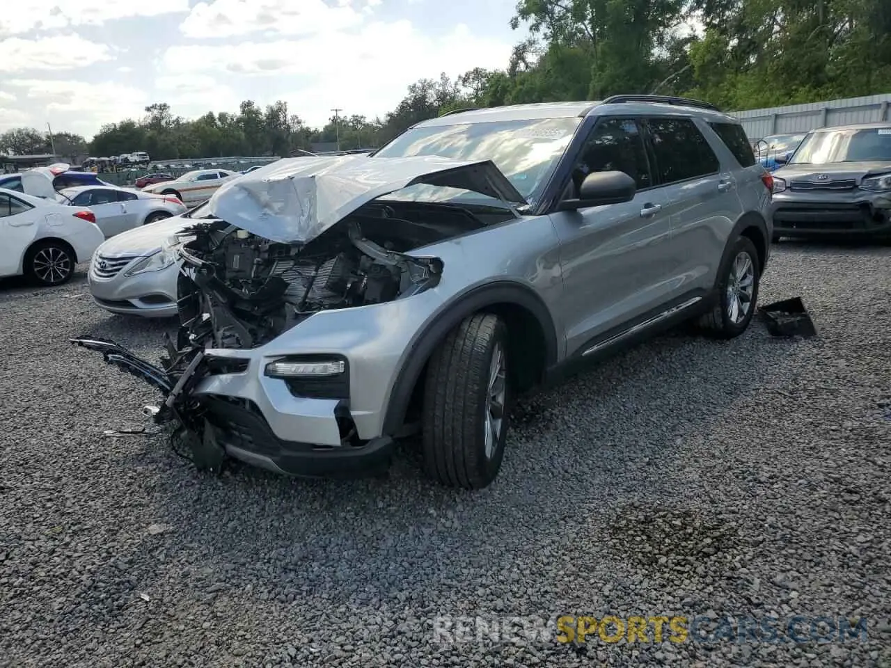 1 Photograph of a damaged car 1FMSK7DH8LGC75246 FORD EXPLORER 2020