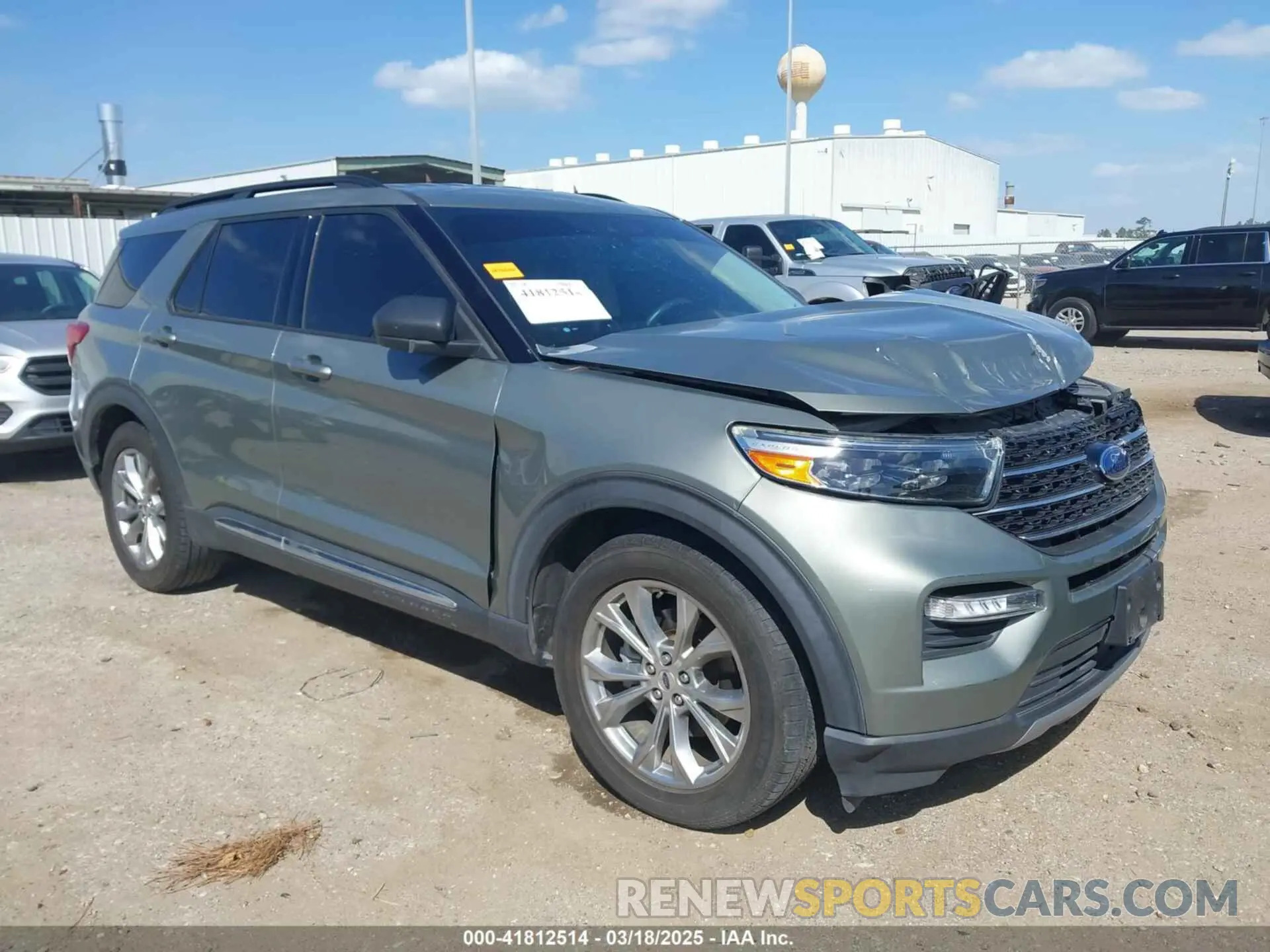 1 Photograph of a damaged car 1FMSK7DH9LGB92568 FORD EXPLORER 2020