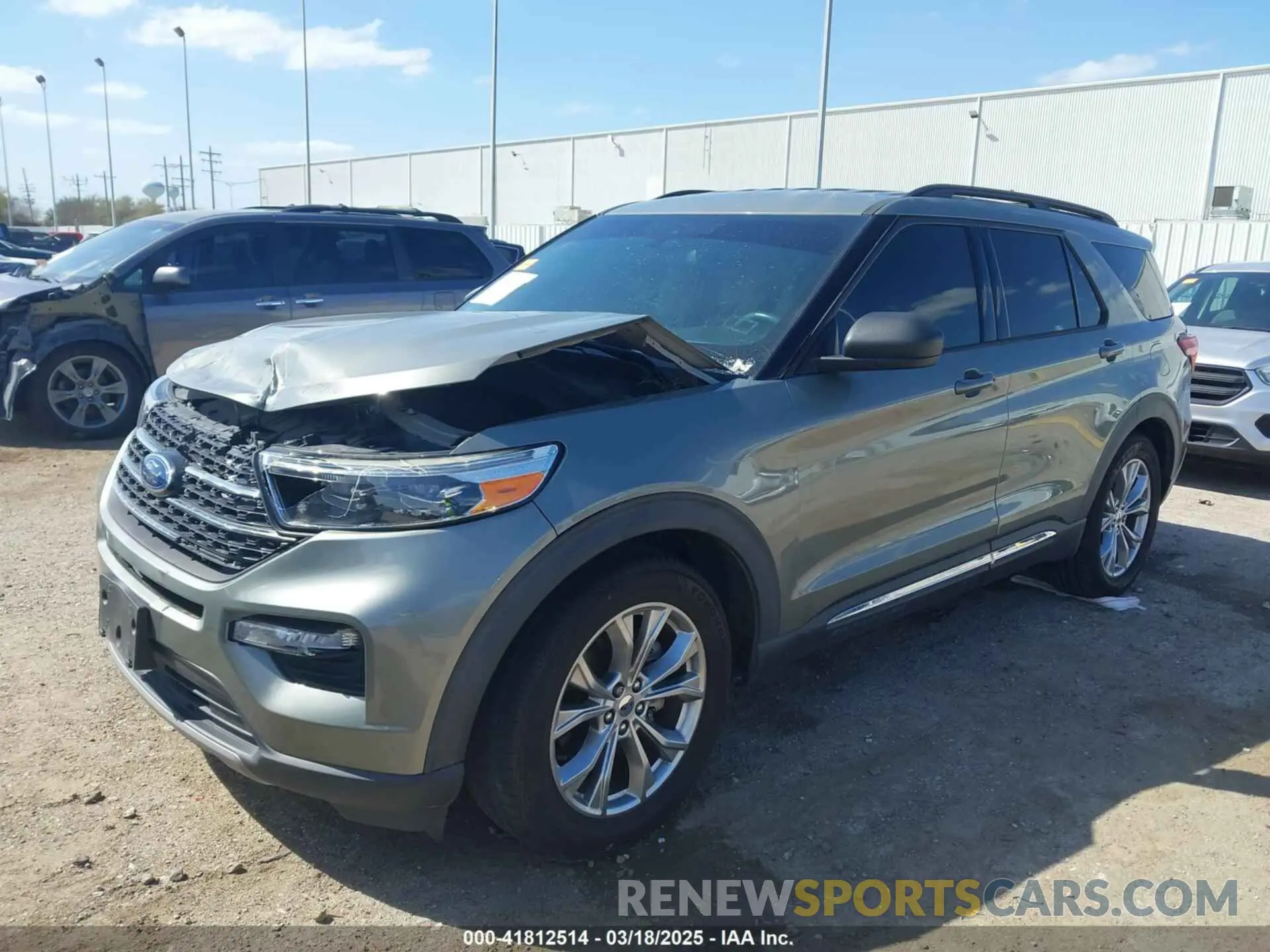 2 Photograph of a damaged car 1FMSK7DH9LGB92568 FORD EXPLORER 2020