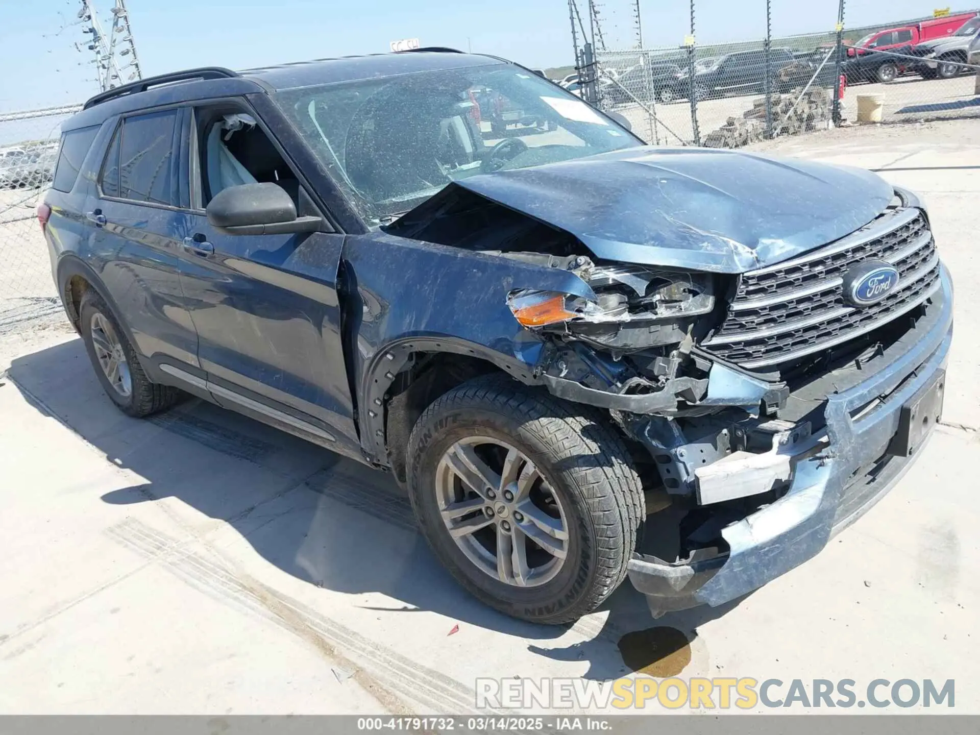 1 Photograph of a damaged car 1FMSK7DH9LGC30705 FORD EXPLORER 2020