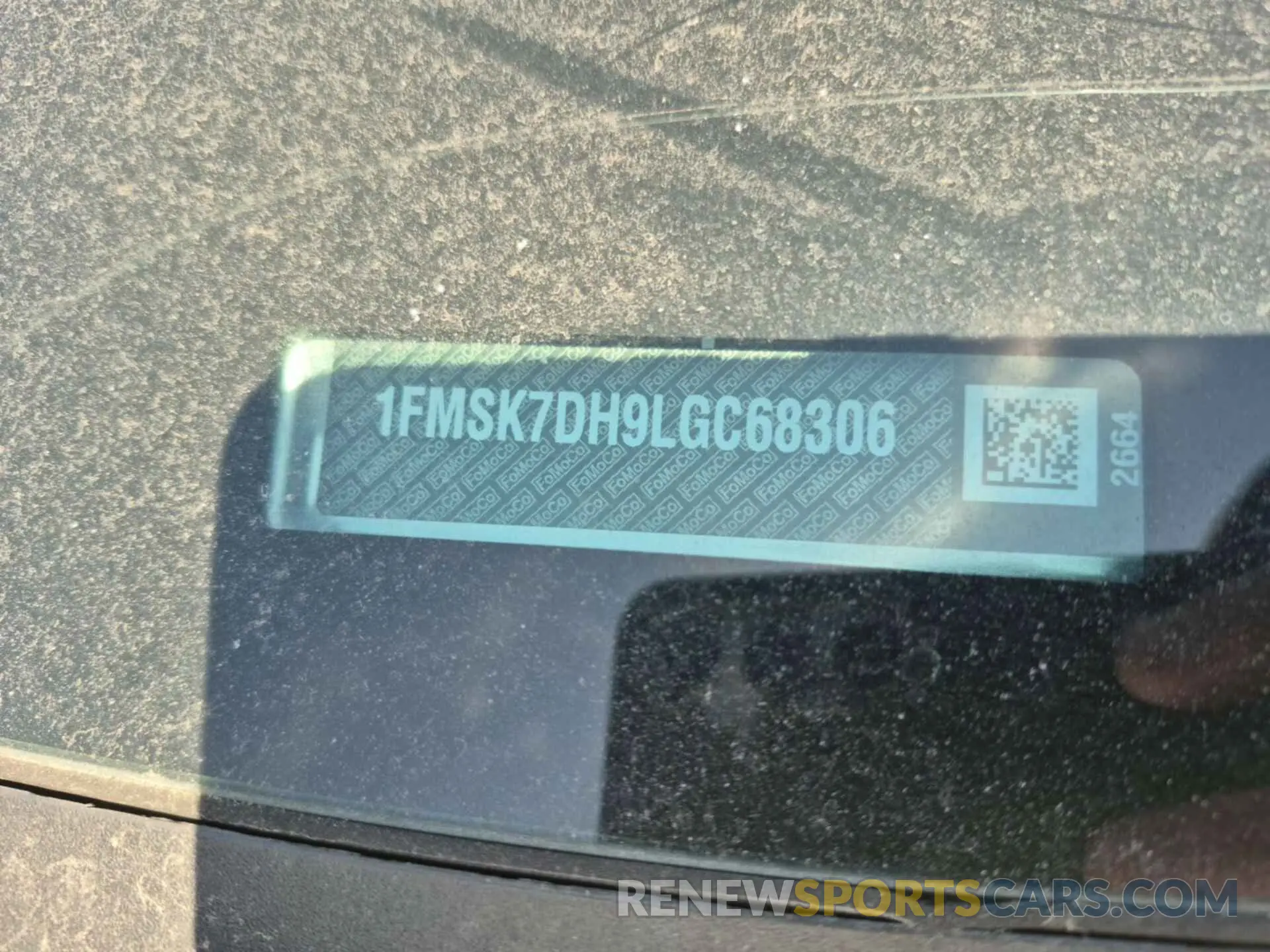20 Photograph of a damaged car 1FMSK7DH9LGC68306 FORD EXPLORER 2020
