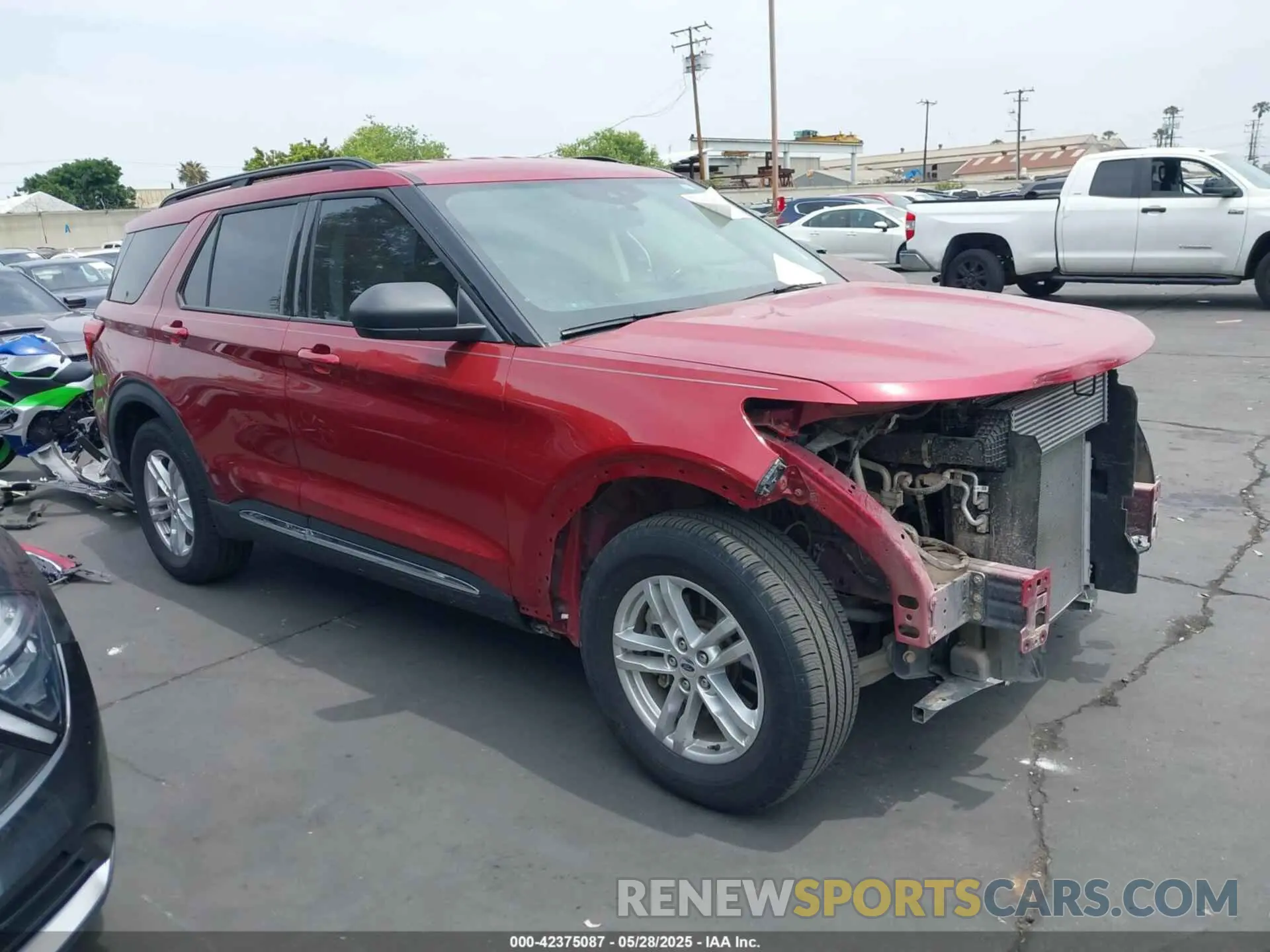 1 Photograph of a damaged car 1FMSK7DH9LGC80164 FORD EXPLORER 2020