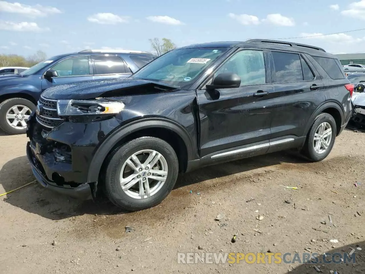 1 Photograph of a damaged car 1FMSK7DHXLGA20551 FORD EXPLORER 2020