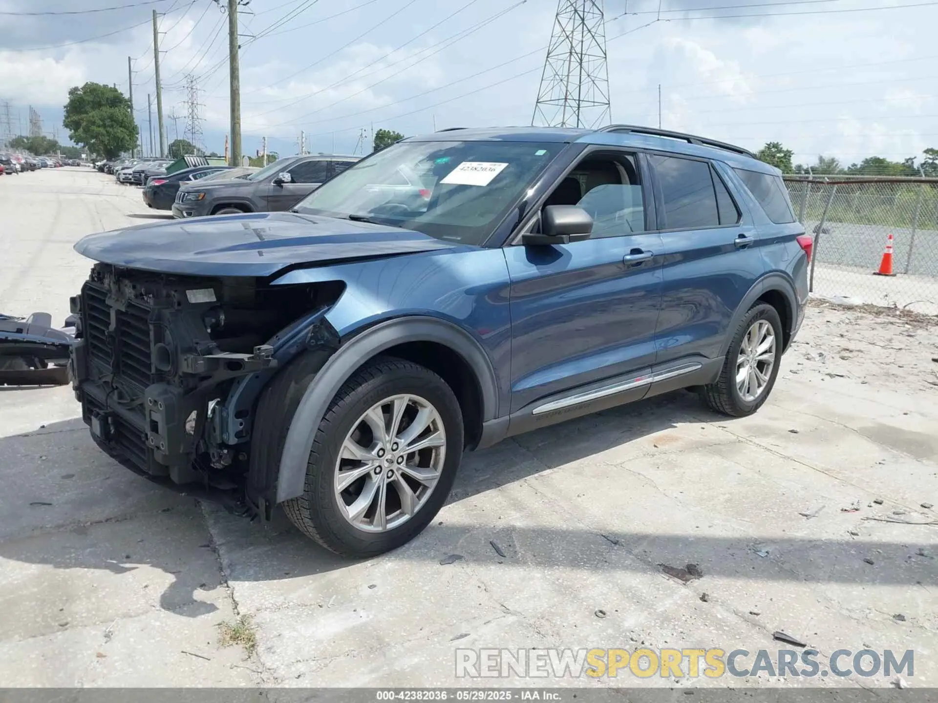 2 Photograph of a damaged car 1FMSK7DHXLGA34658 FORD EXPLORER 2020